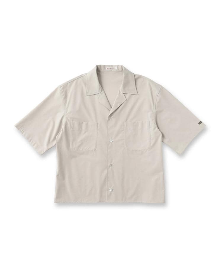 ドレステリア DRESSTERIOR SOLOTEX ストレッチオープンカラーシャツ （ベージュ(052)） ベージュ(052)