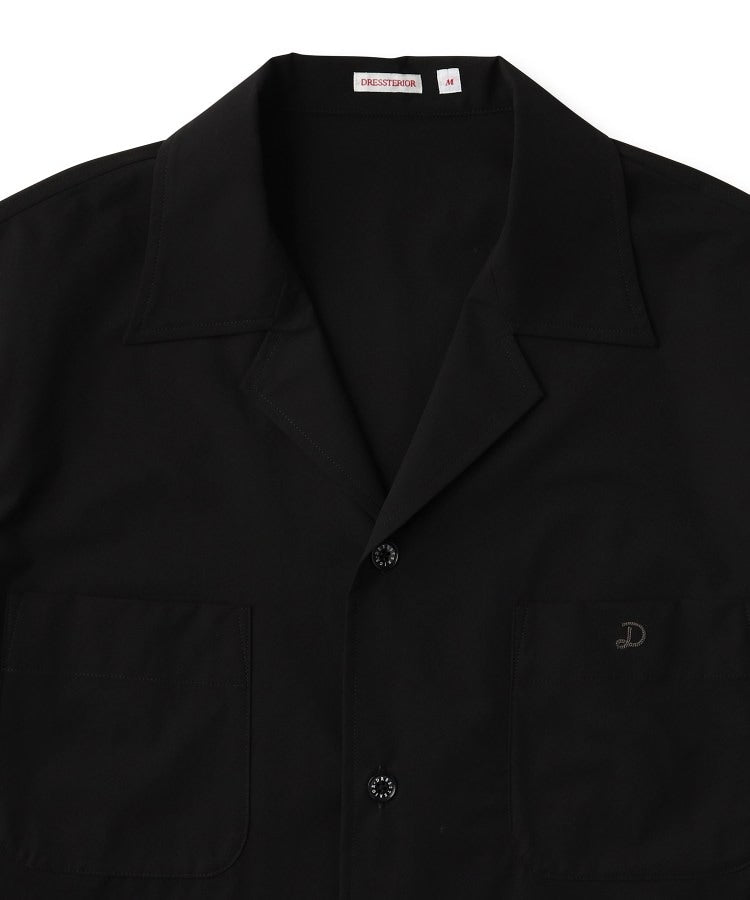 ドレステリア DRESSTERIOR SOLOTEX ストレッチオープンカラーシャツ （ベージュ(052)） ベージュ(052)