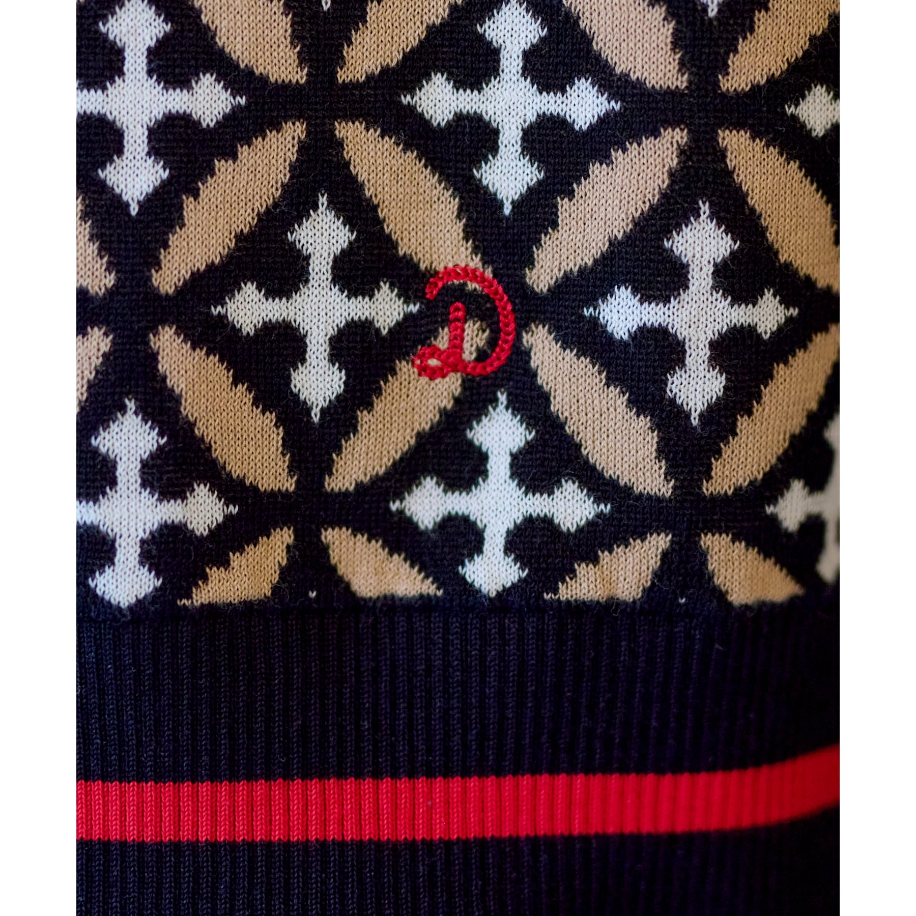 DRESSTERIOR Overlap Circle Short Sleeve Knit