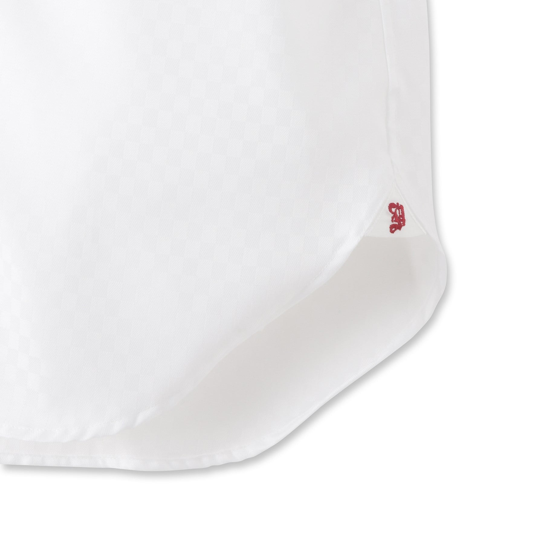 DRESSTERIOR 100 Double Dobby Square Jacquard Shirt