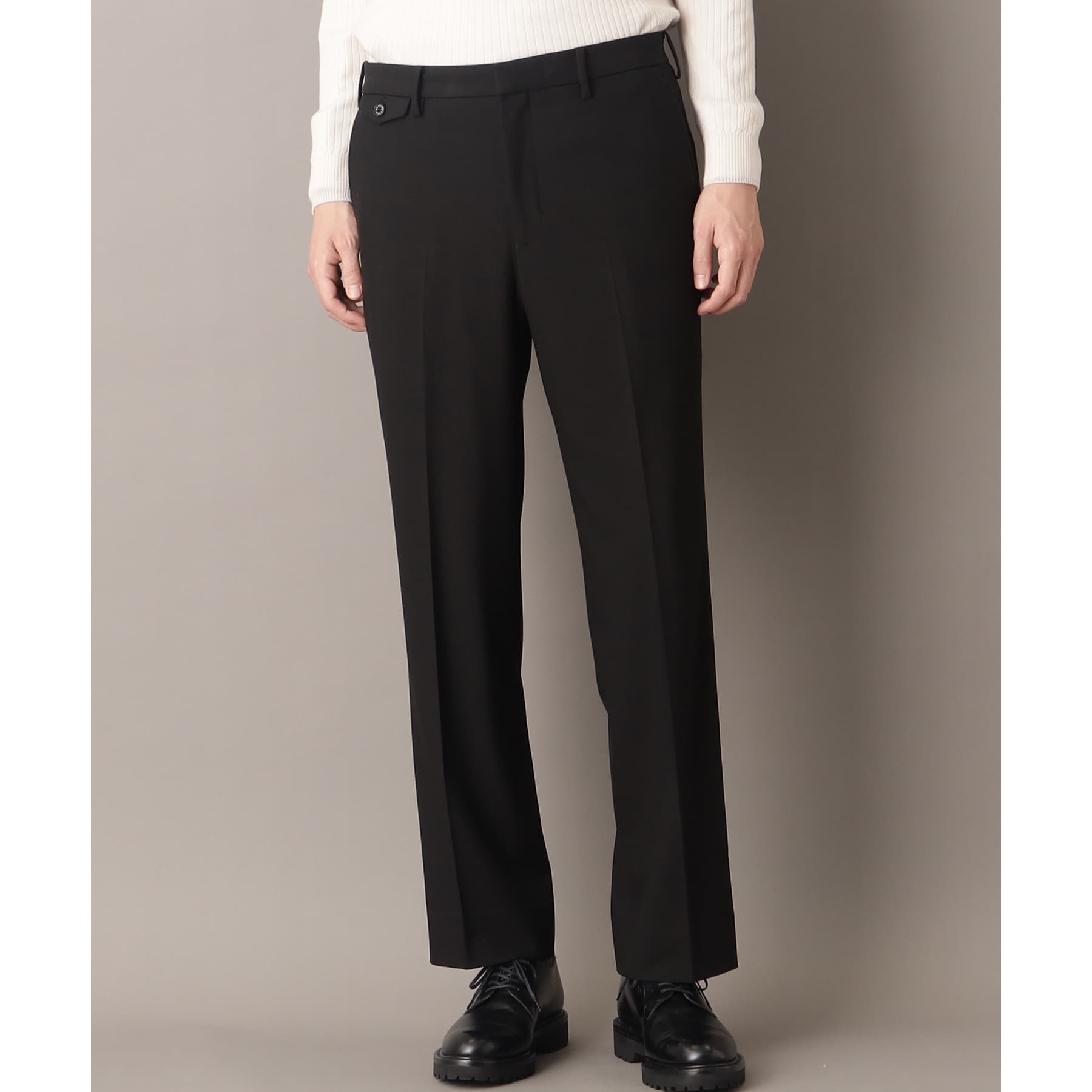 ドレステリア DRESSTERIOR TRシャギー ツータックパンツ （ブラック(019)） ブラック(019)