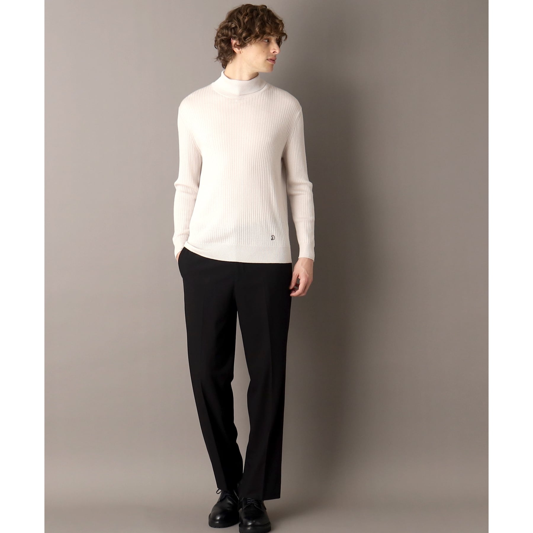 ドレステリア DRESSTERIOR TRシャギー ツータックパンツ （ブラック(019)） ブラック(019)