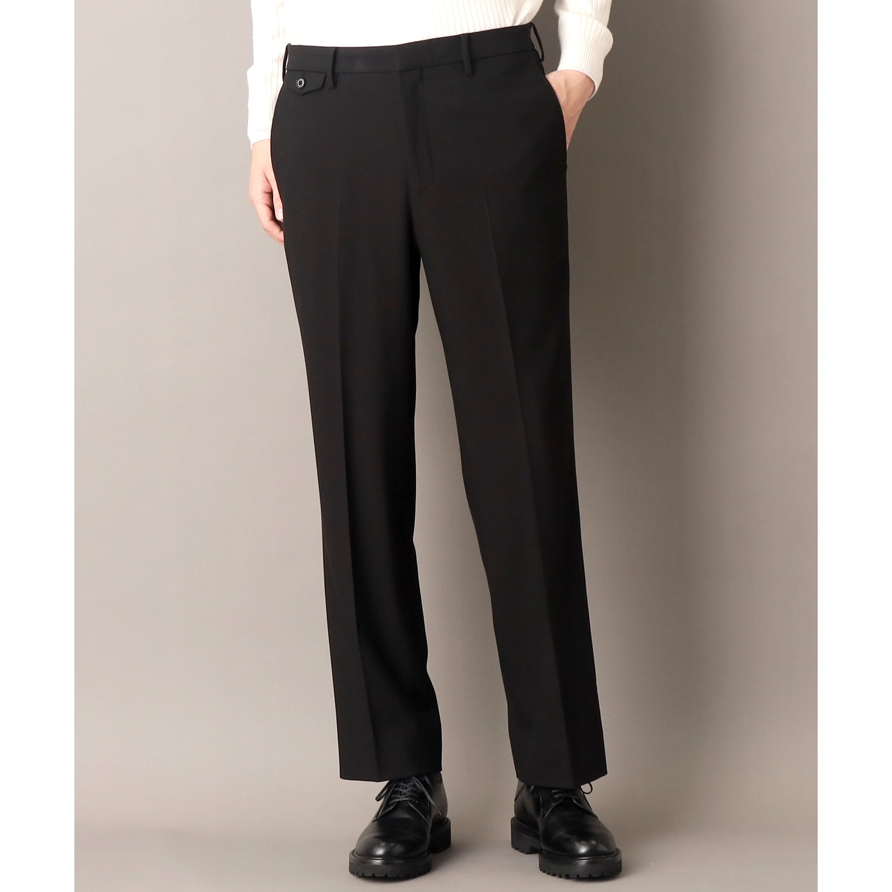 ドレステリア DRESSTERIOR TRシャギー ツータックパンツ （ブラック(019)） ブラック(019)