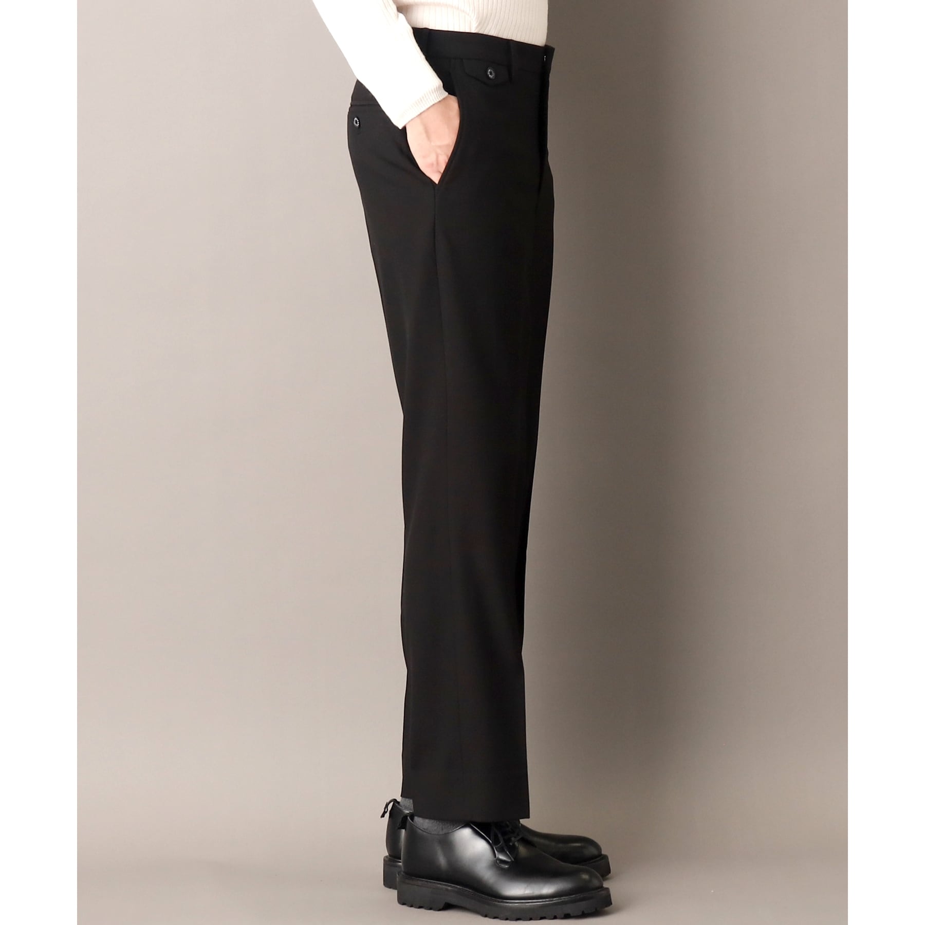 ドレステリア DRESSTERIOR TRシャギー ツータックパンツ （ブラック(019)） ブラック(019)