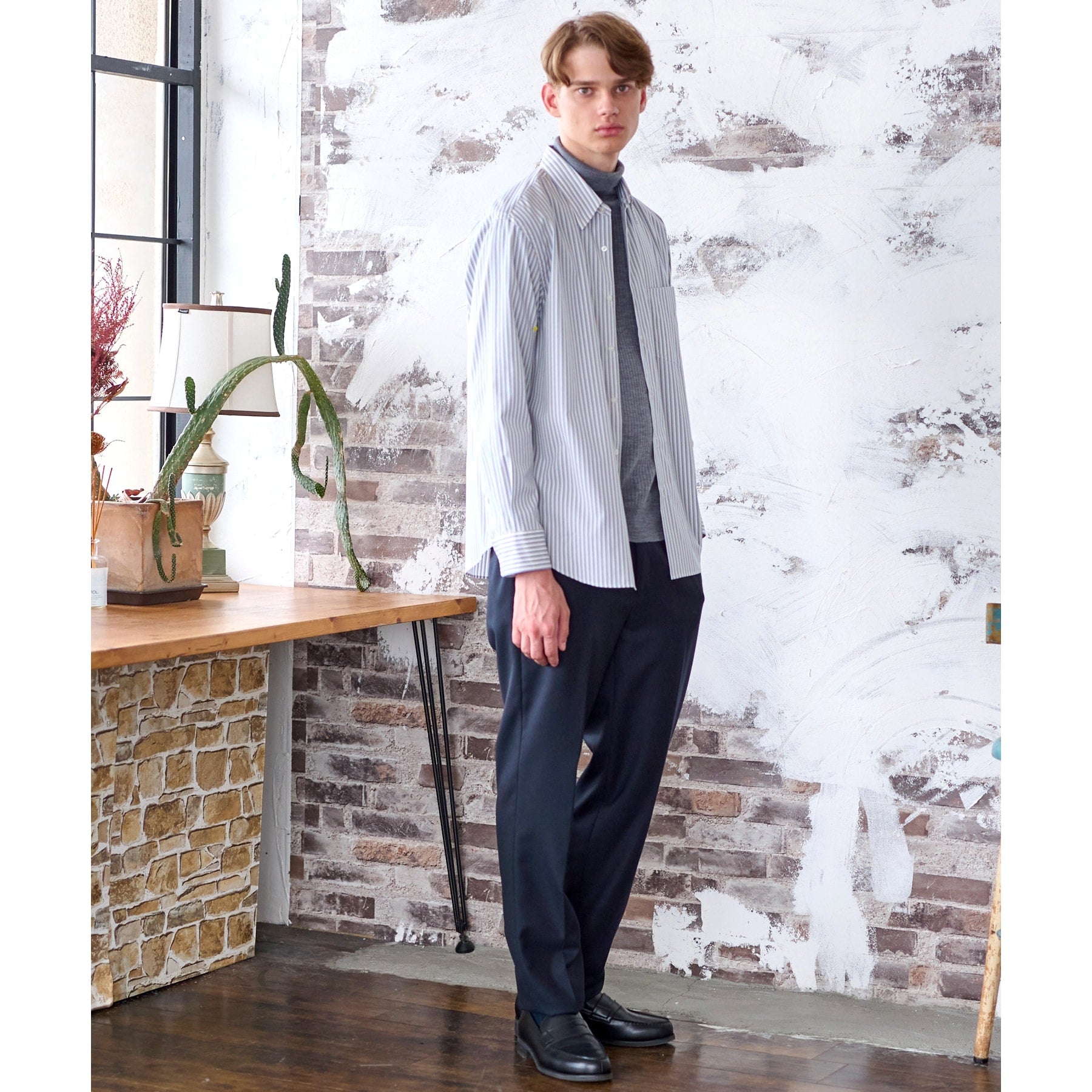 ドレステリア DRESSTERIOR THOMAS MASON ストライプシャツ