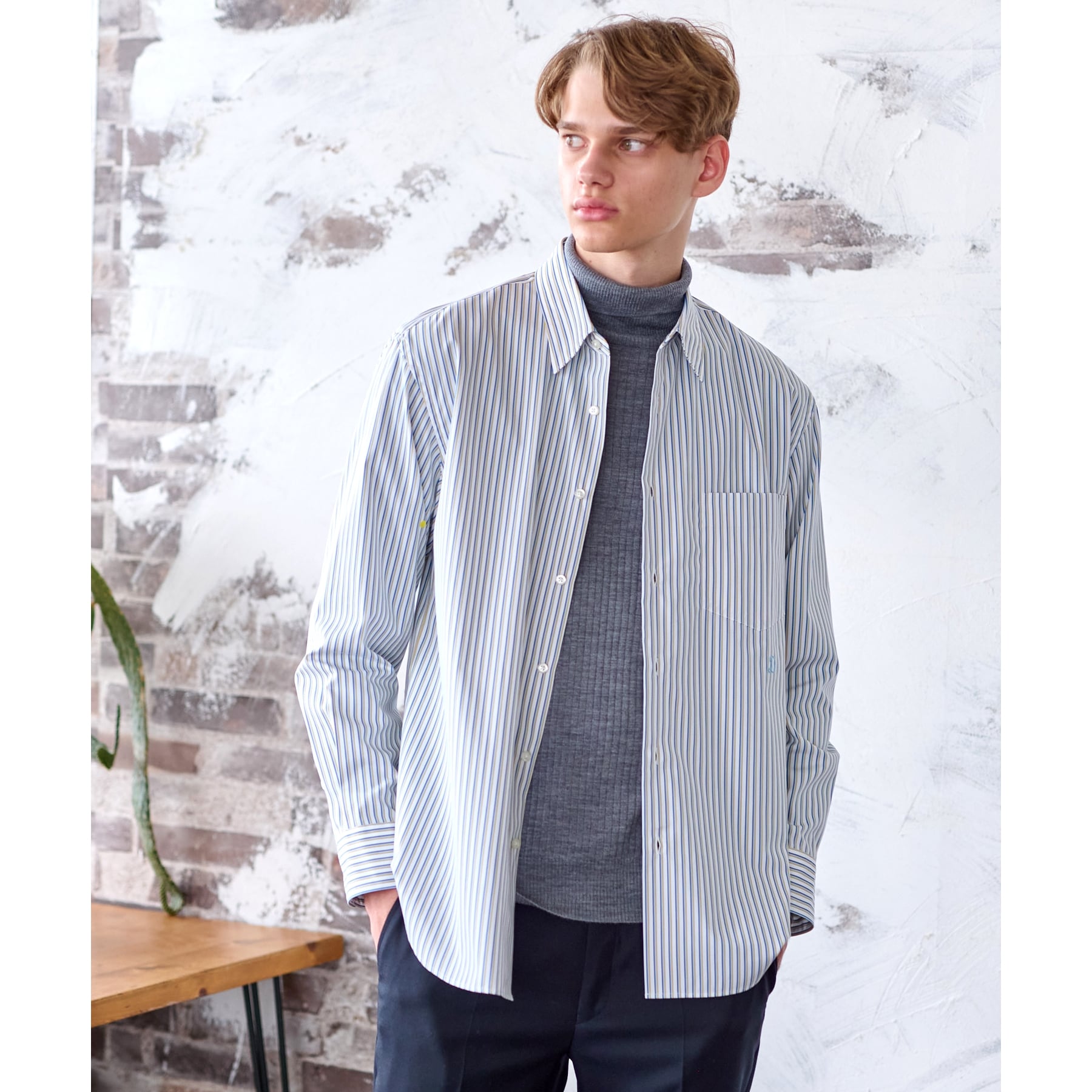 ドレステリア DRESSTERIOR THOMAS MASON ストライプシャツ