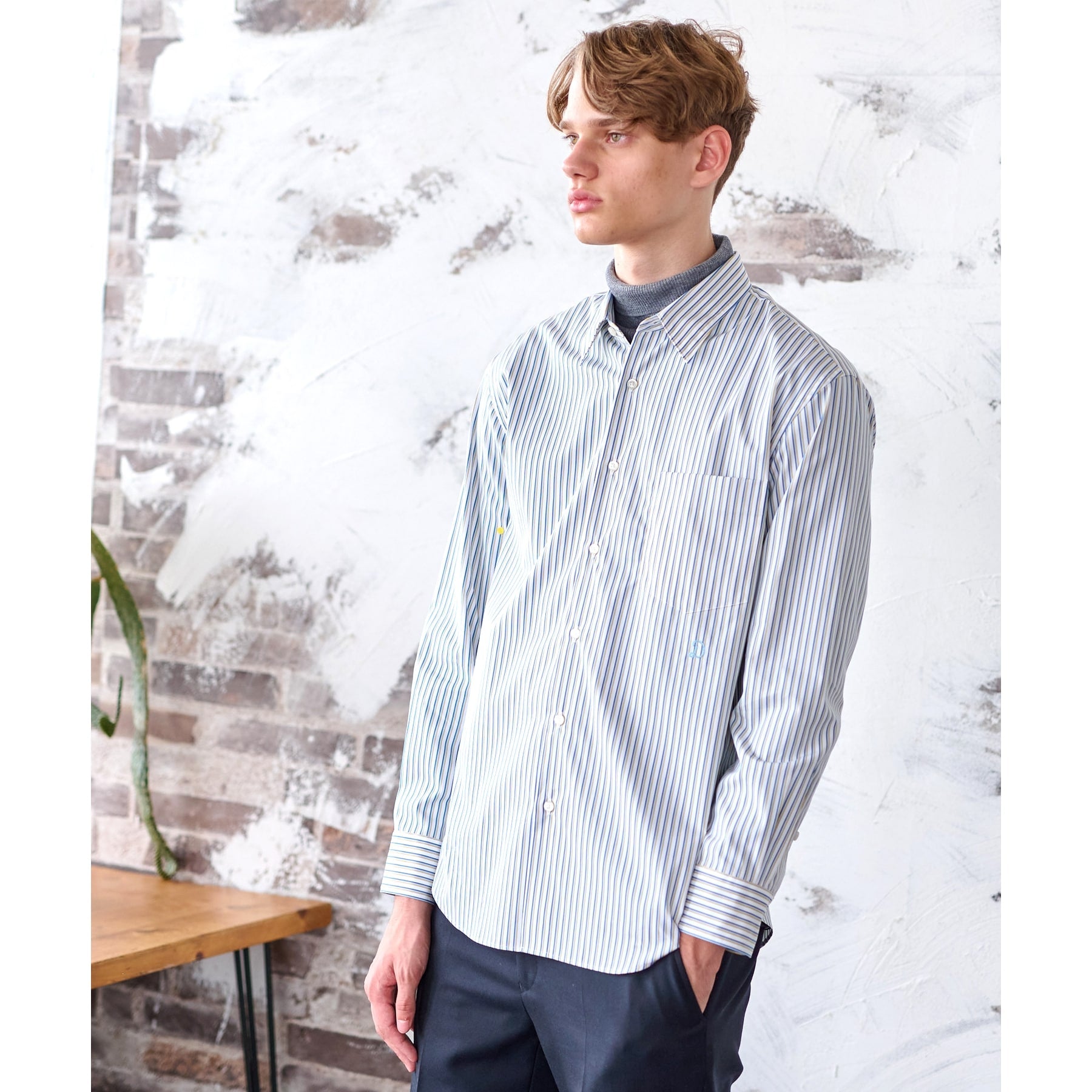 ドレステリア DRESSTERIOR THOMAS MASON ストライプシャツ