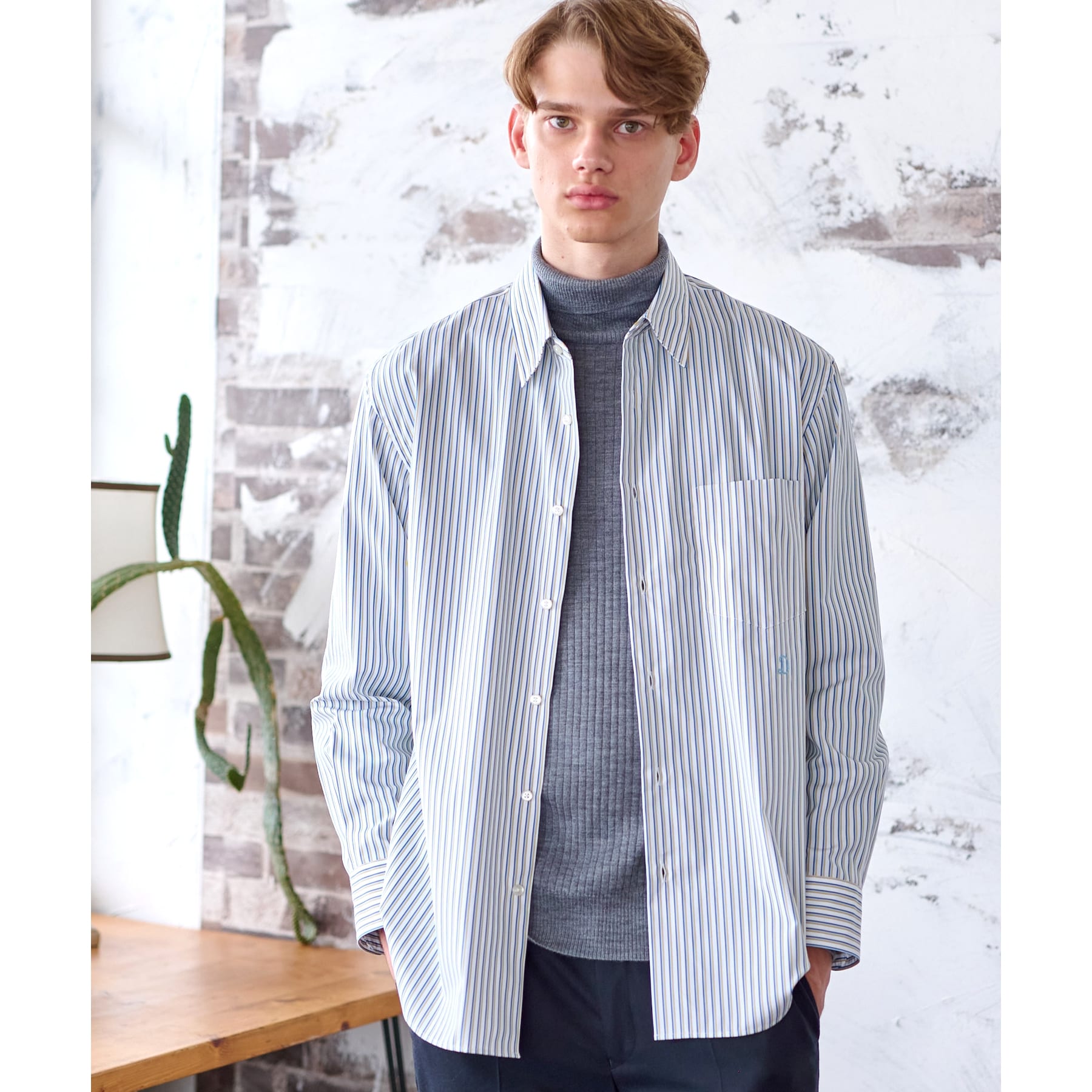 ドレステリア DRESSTERIOR THOMAS MASON ストライプシャツ