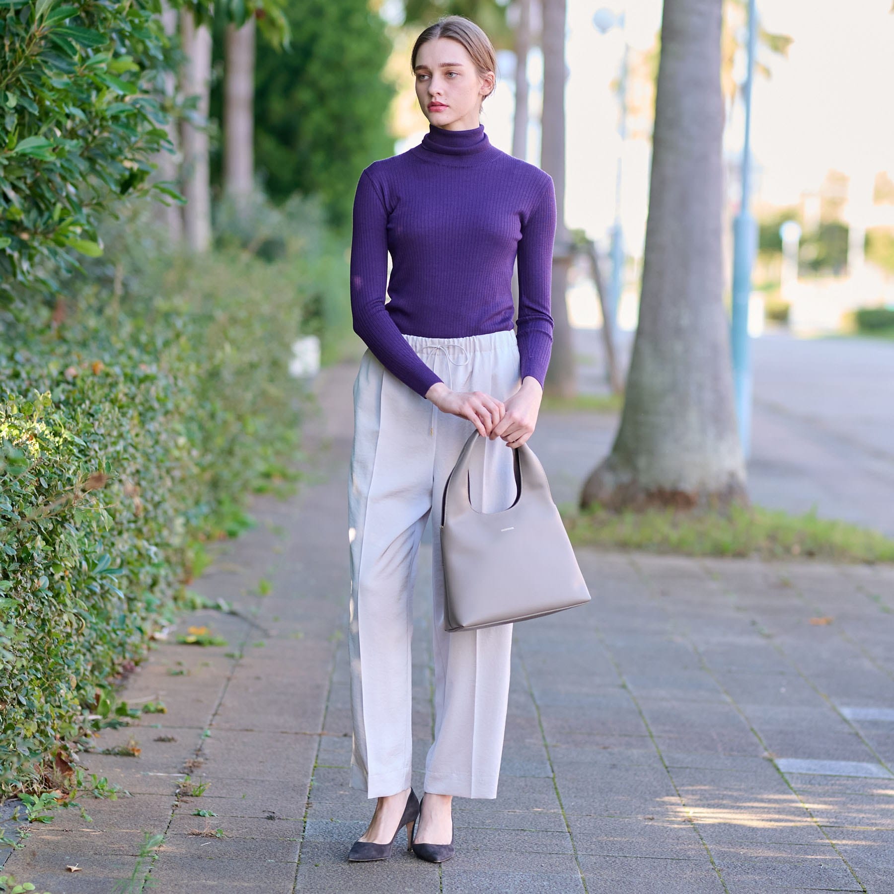 DRESSTERIOR Satin Easy Pants