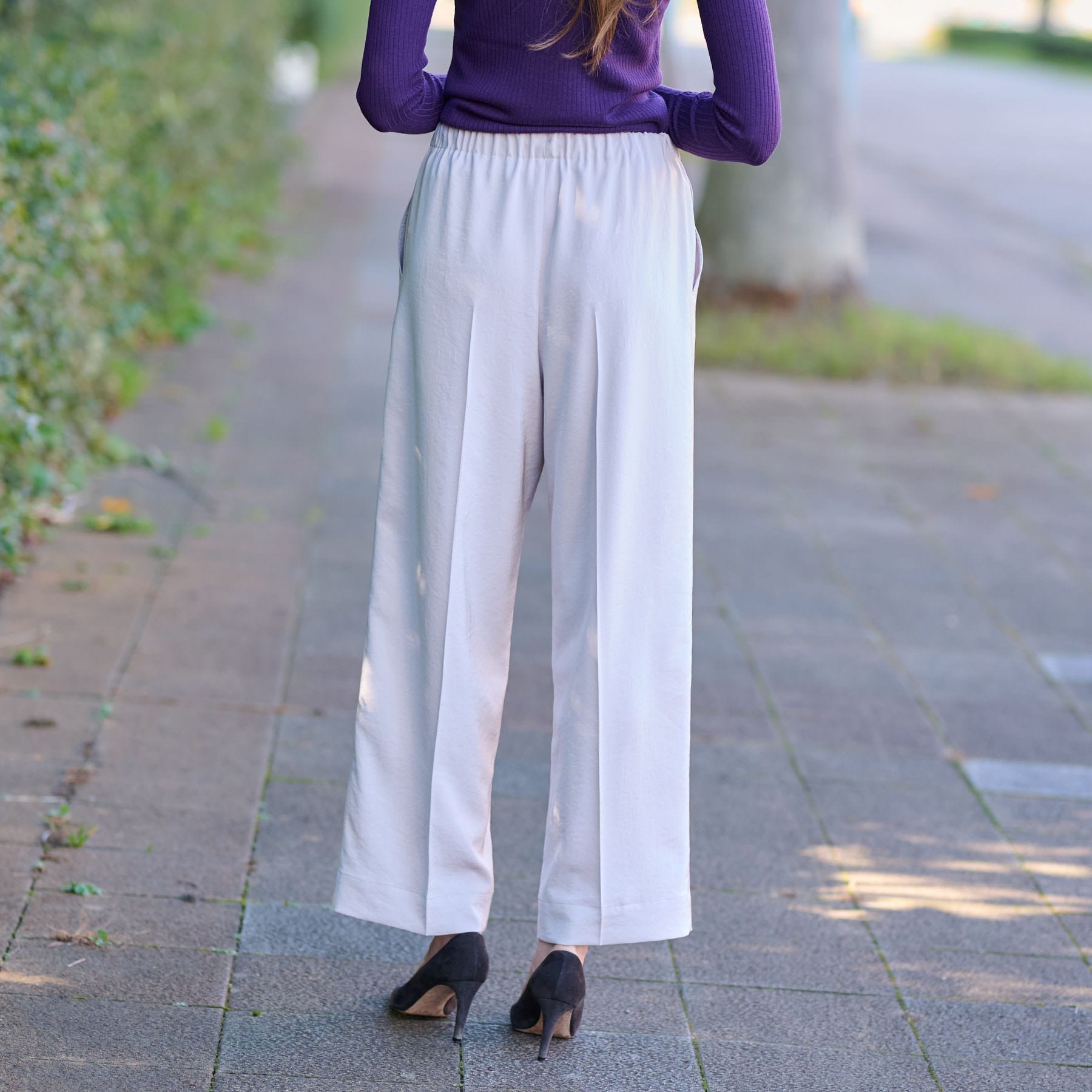 DRESSTERIOR Satin Easy Pants