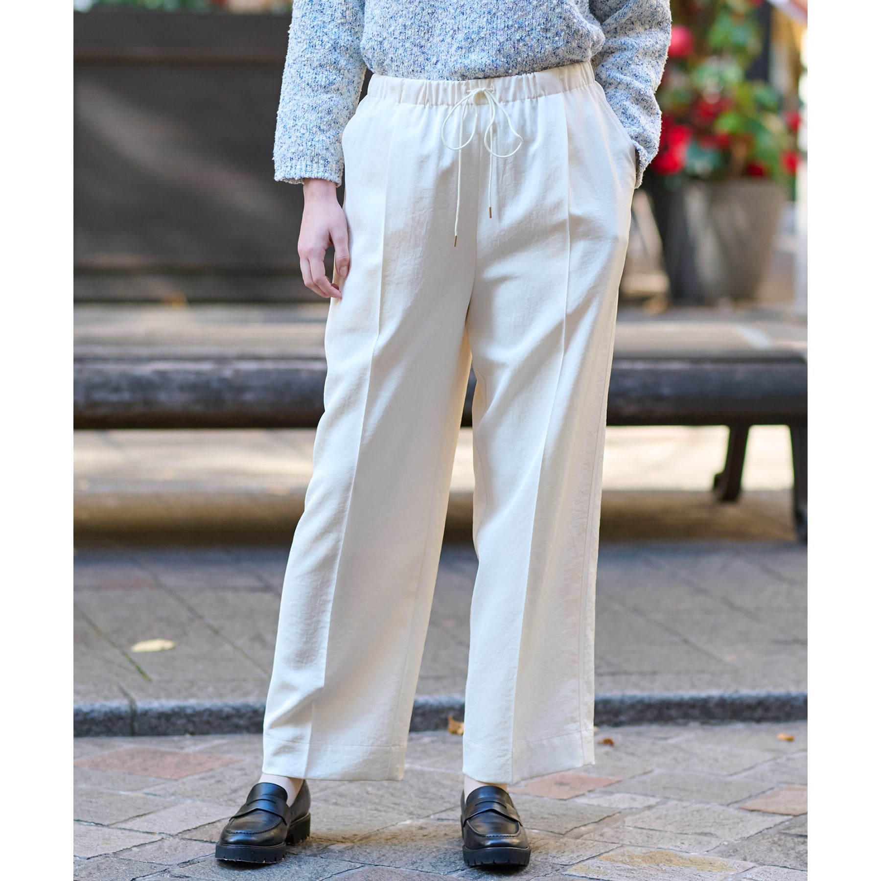 DRESSTERIOR Satin Easy Pants