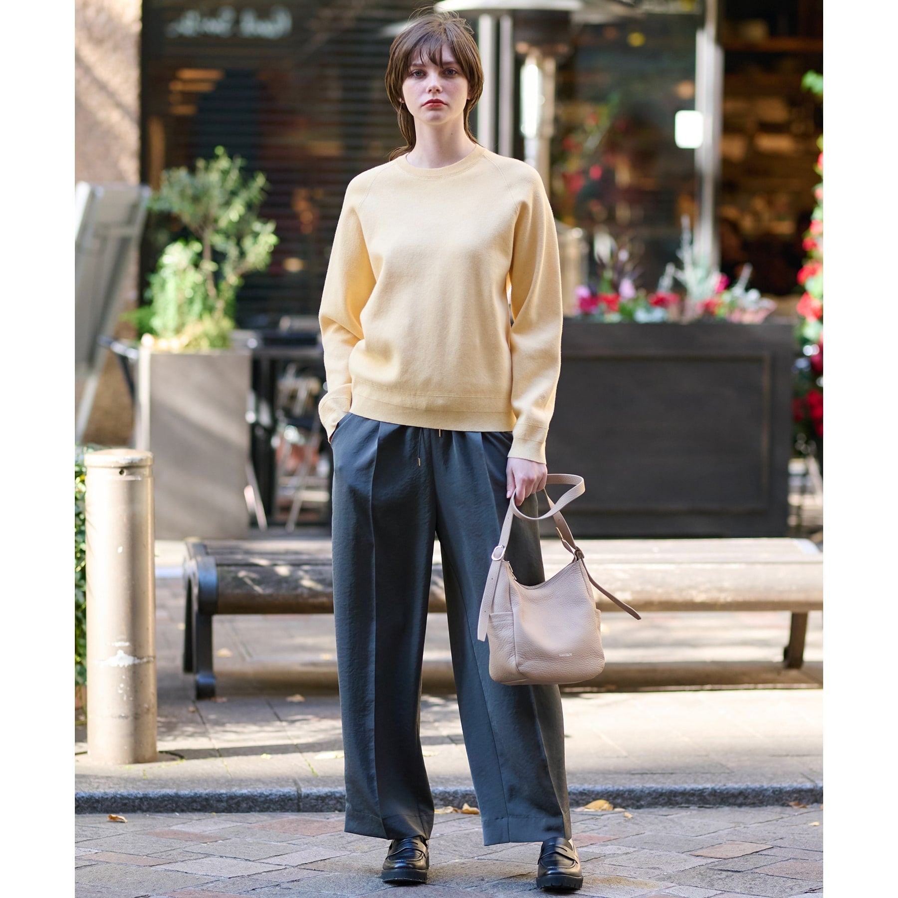 DRESSTERIOR Satin Easy Pants