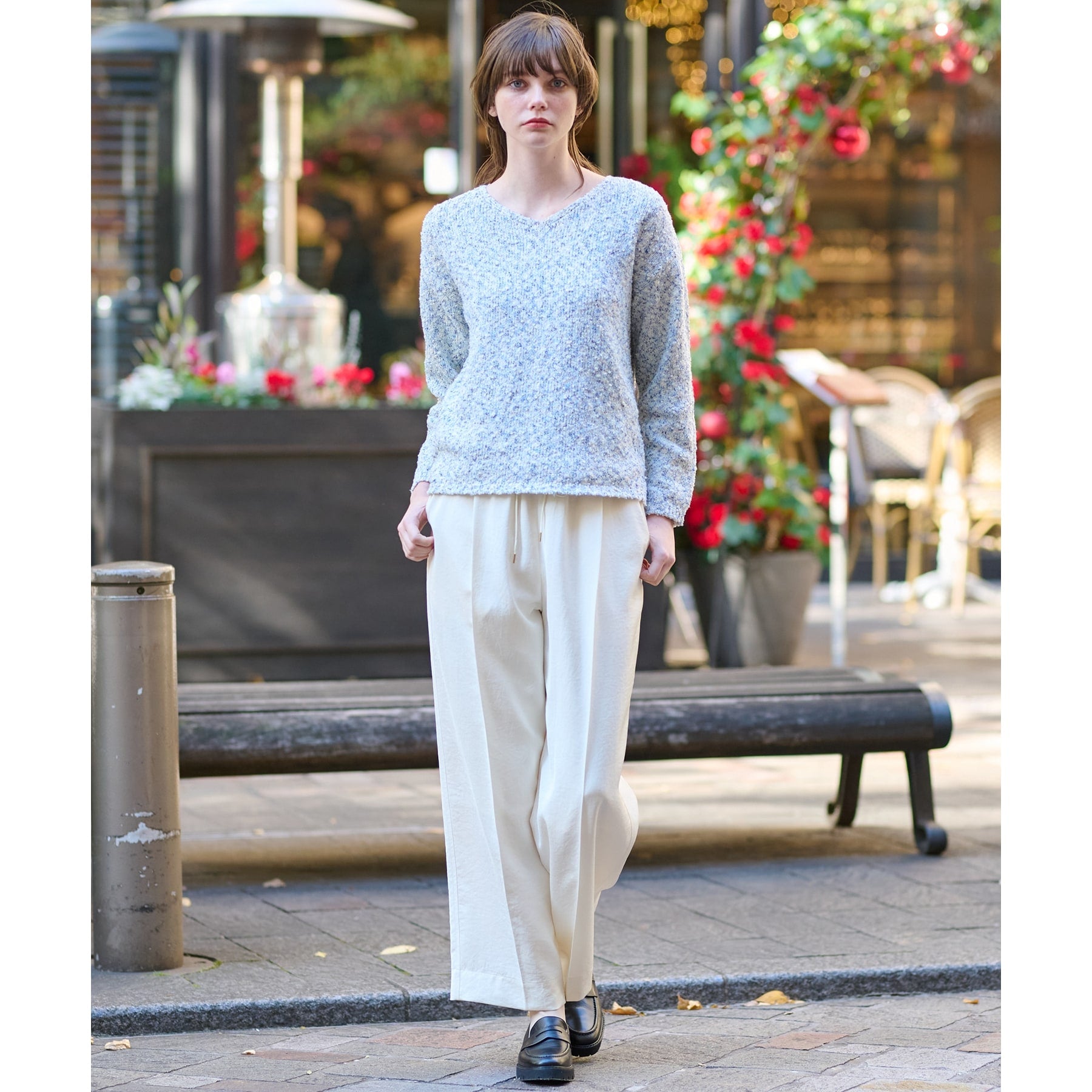 DRESSTERIOR Satin Easy Pants