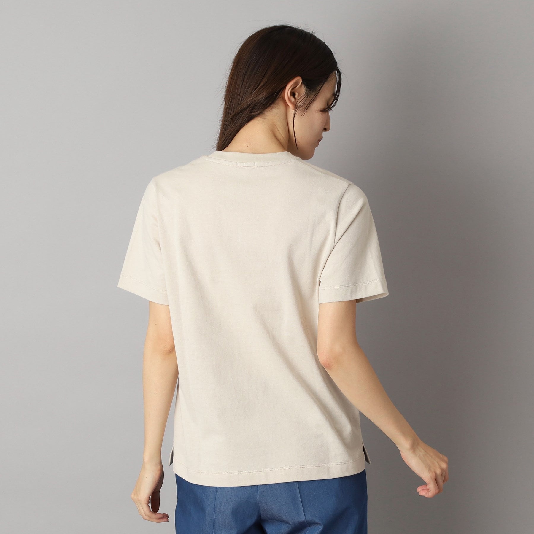 ドレステリア DRESSTERIOR ベーシックロゴTシャツ （グレージュ(050)） グレージュ(050)