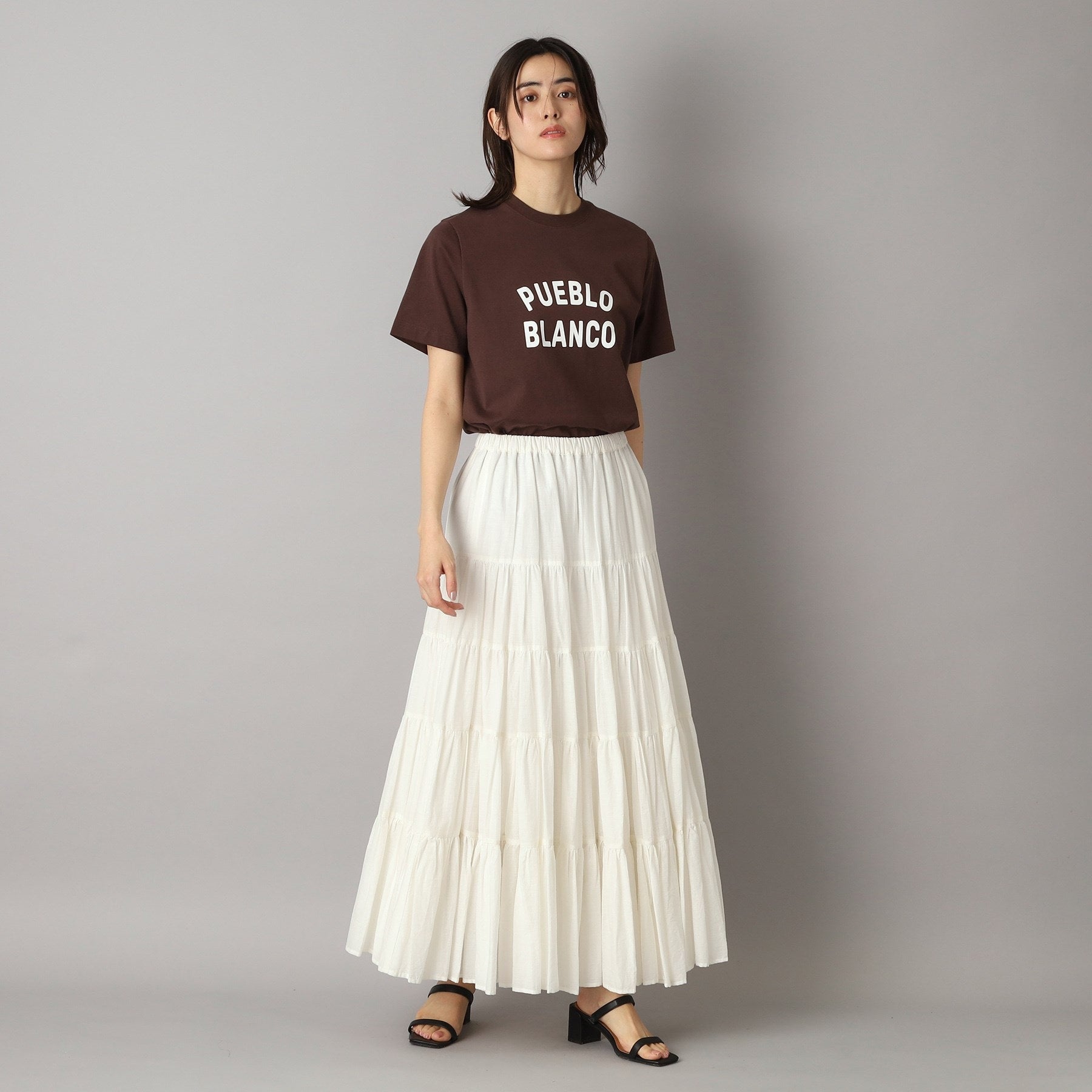ドレステリア DRESSTERIOR ベーシックロゴTシャツ （グレージュ(050)） グレージュ(050)