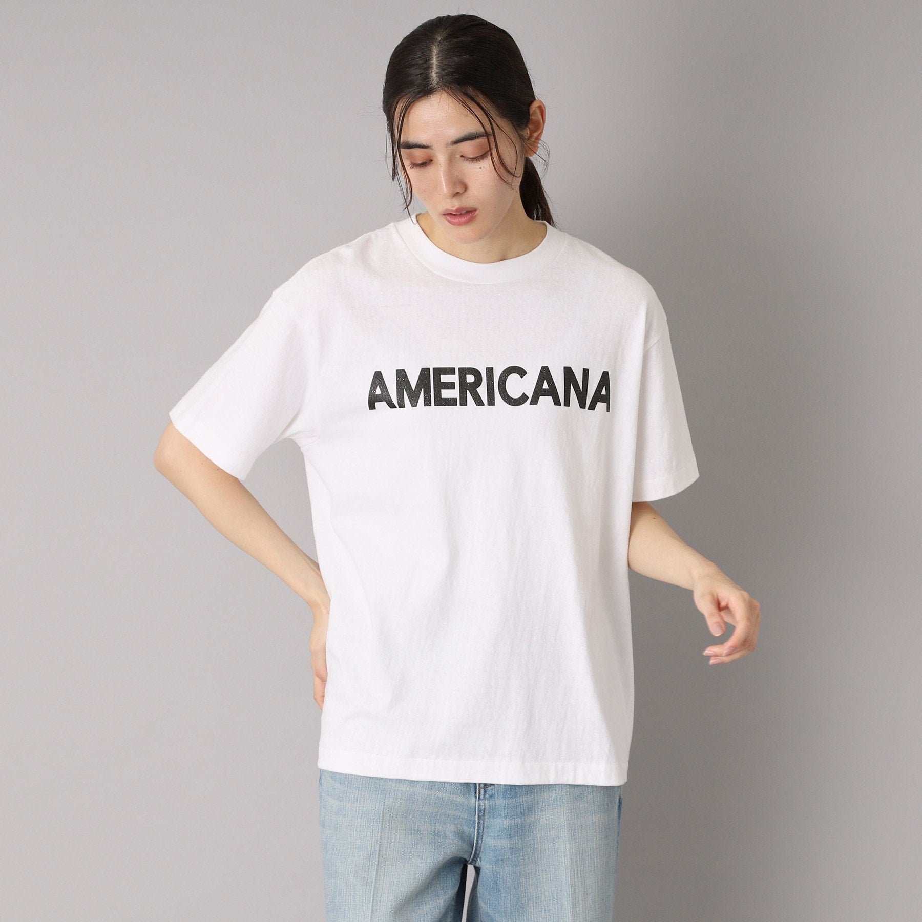 ドレステリア DRESSTERIOR AmericanaロゴTシャツ