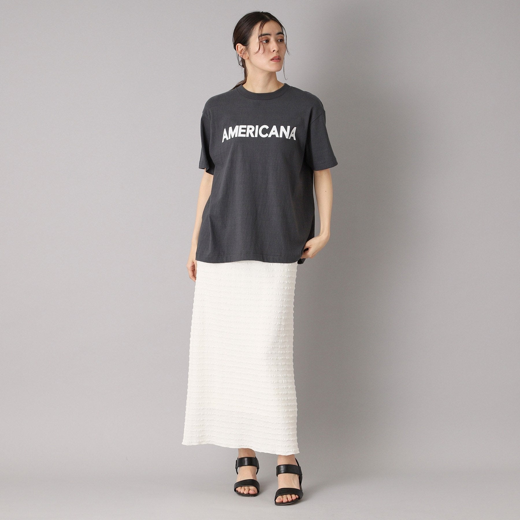 ドレステリア DRESSTERIOR AmericanaロゴTシャツ