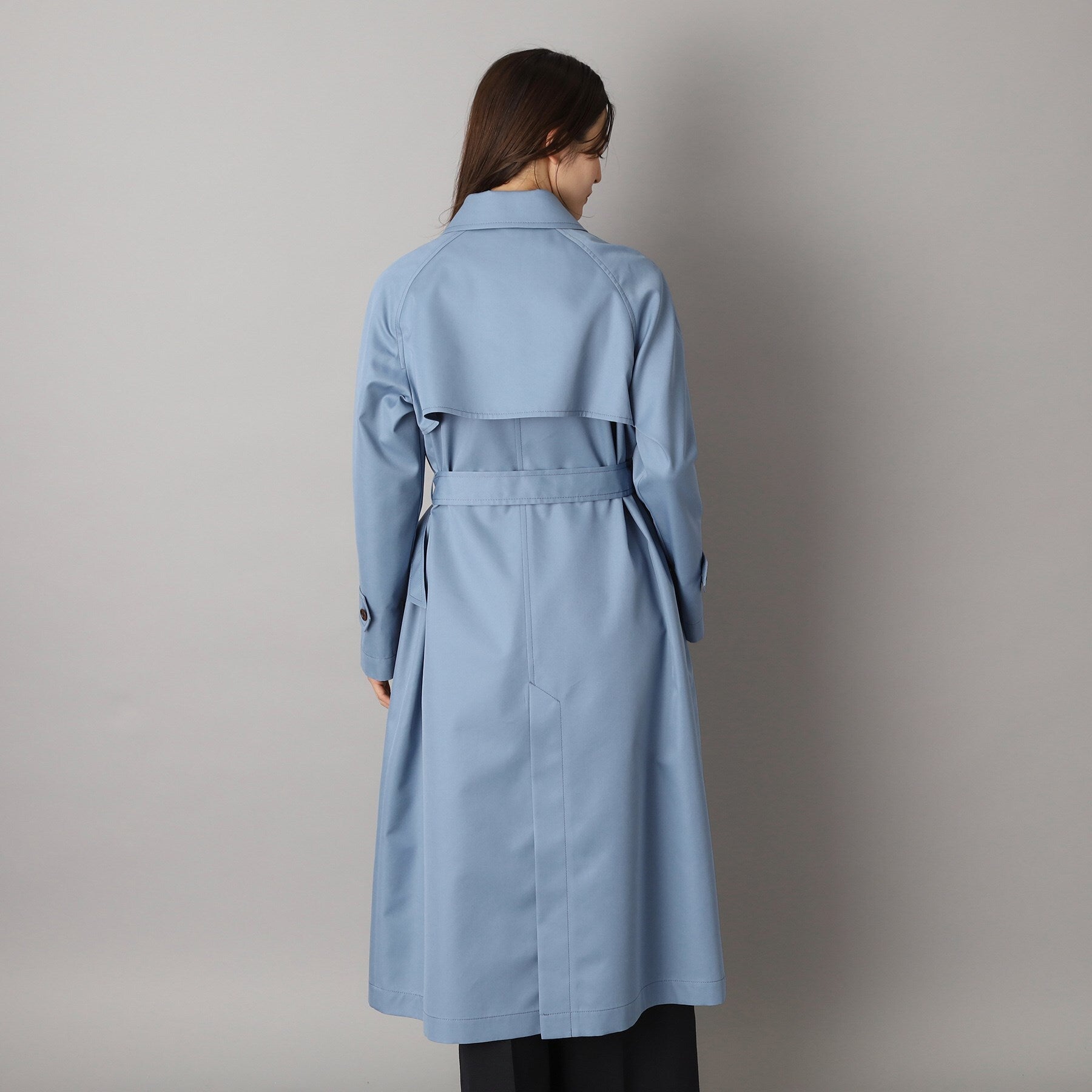 DRESSTERIOR DRESSTERIOR 【Elegant/Beautiful Silhouette】Light Trench Coat