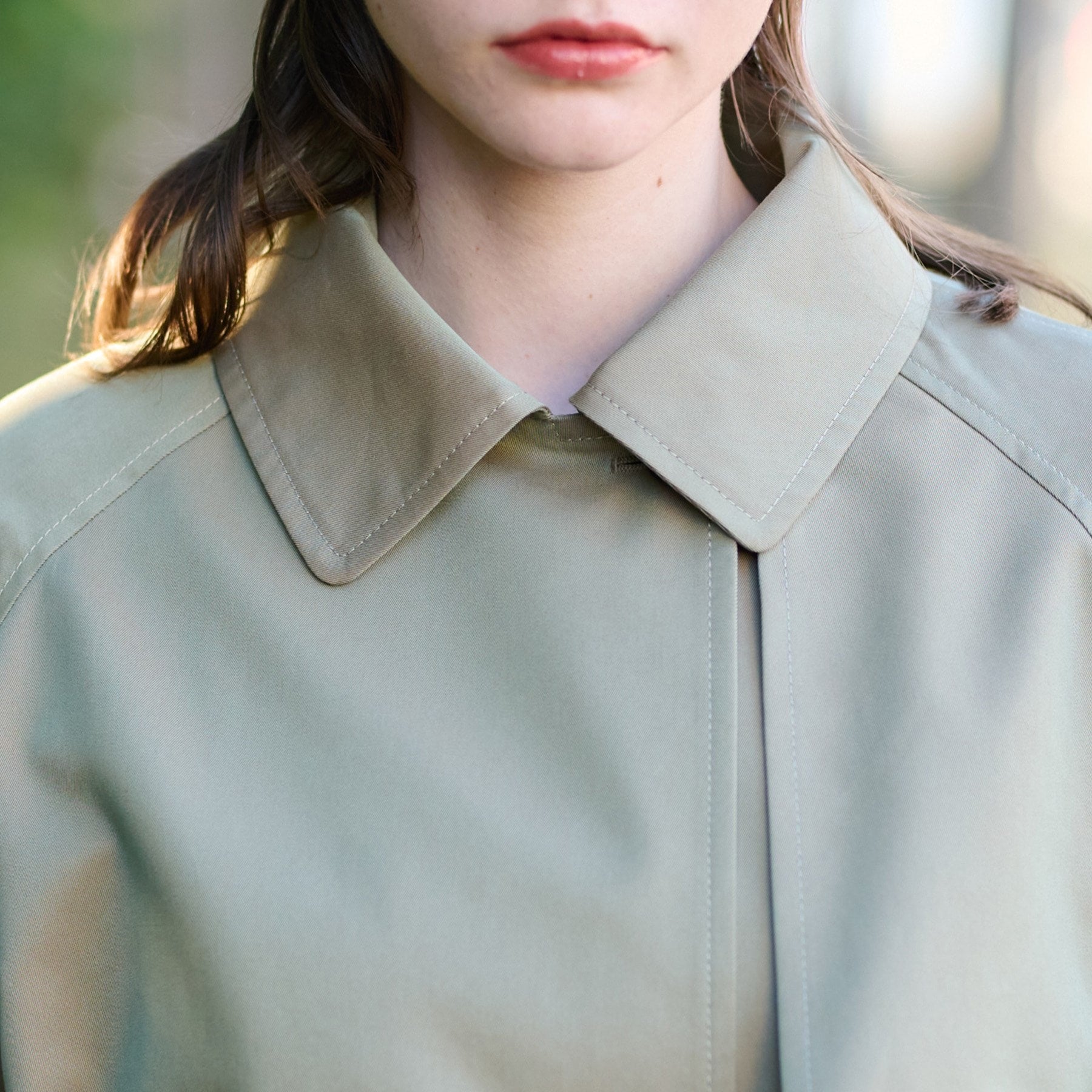 DRESSTERIOR DRESSTERIOR 【Elegant/Beautiful Silhouette】Light Trench Coat