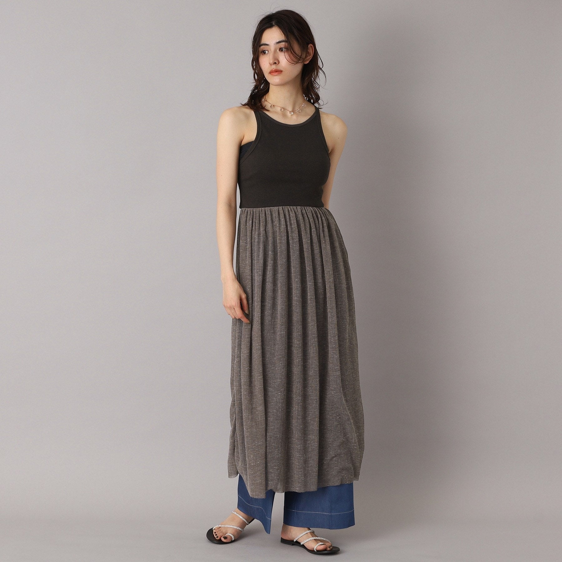 ドレステリア DRESSTERIOR Carouselambra（ケラウズランブラ）【別注】BOAT TANK TOP DRESS （ブラック(019)） ブラック(019)