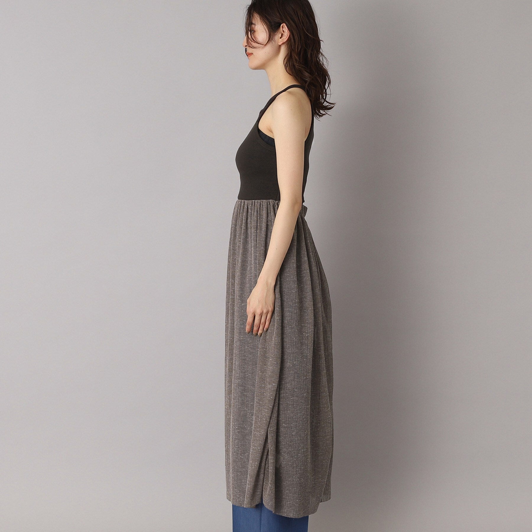 ドレステリア DRESSTERIOR Carouselambra（ケラウズランブラ）【別注】BOAT TANK TOP DRESS （ブラック(019)） ブラック(019)