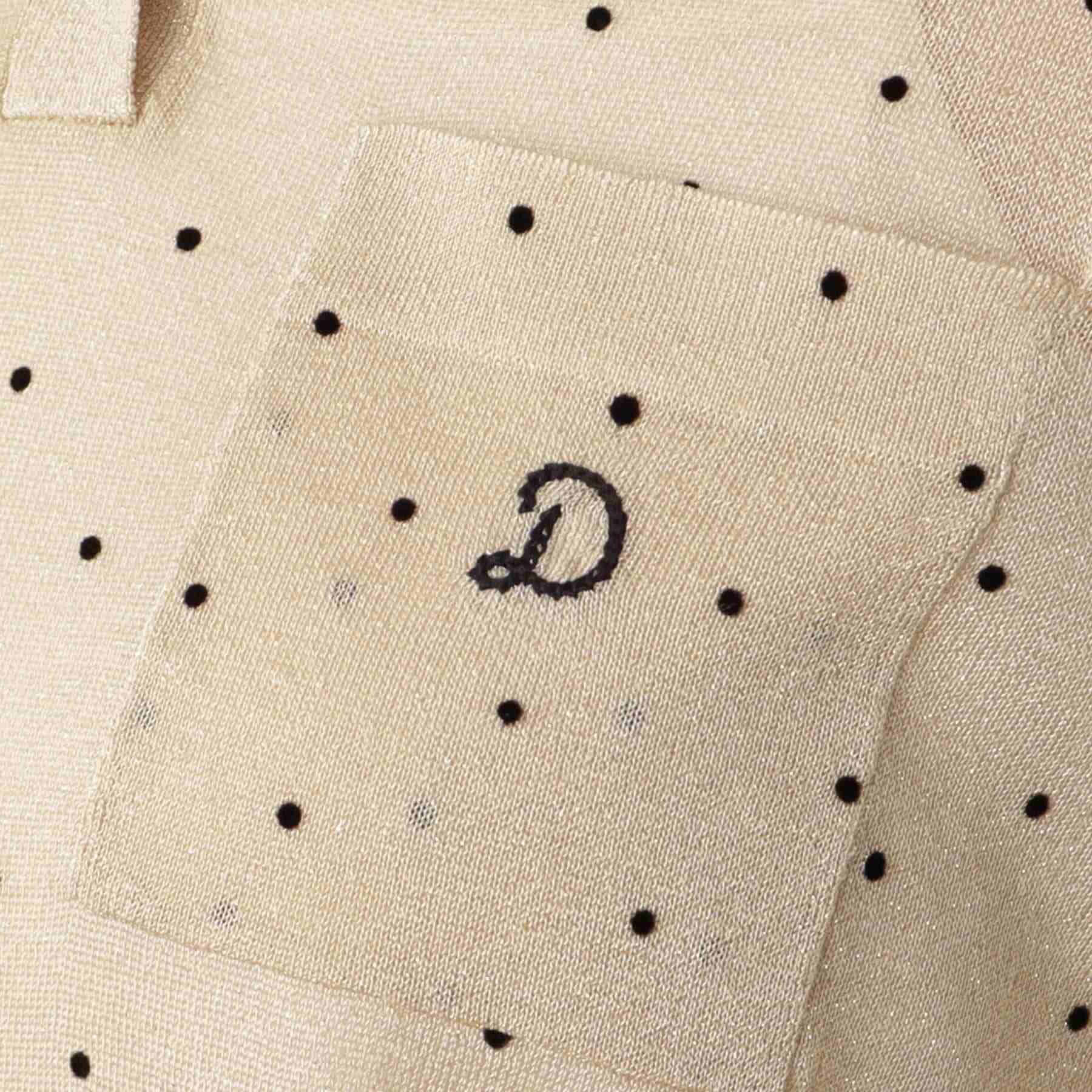 ドレステリア DRESSTERIOR ドットシアーポロ （ベージュ(152)） ベージュ(152)