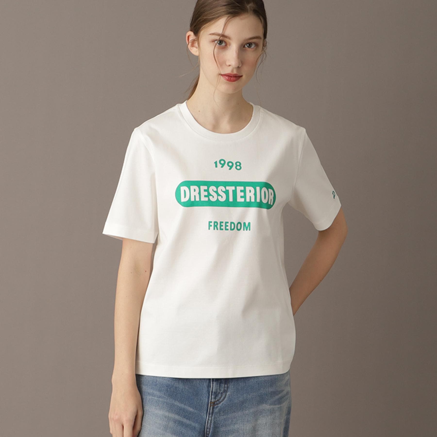 ドレステリア DRESSTERIOR ルクア・EC限定アニバーサリーTシャツ （ホワイト(901)） ホワイト(901)