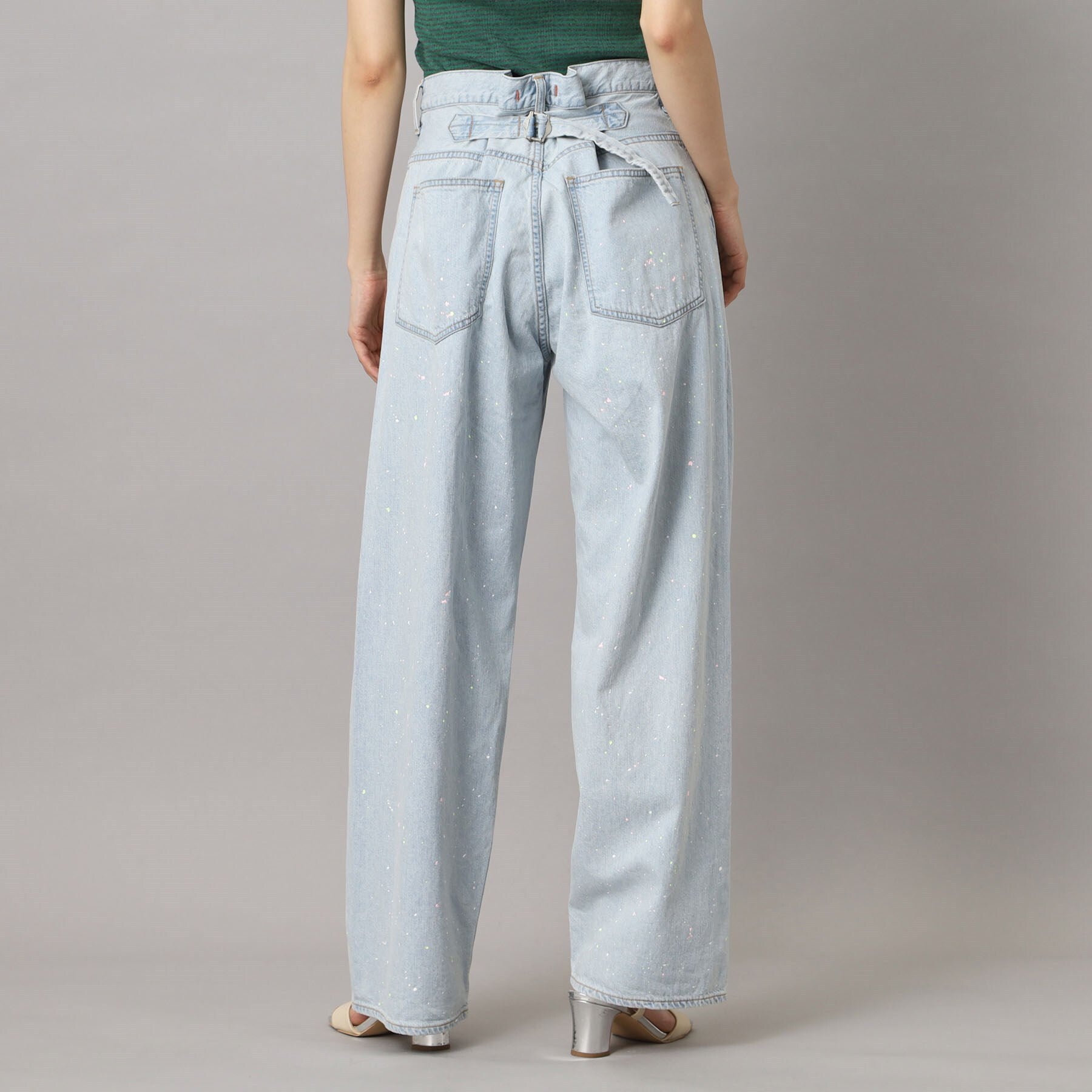 ドレステリア DRESSTERIOR NEEDBY heritage（ニードバイヘリテージ）KOH ペイントパンツ （ブルー(091)） ブルー(091)