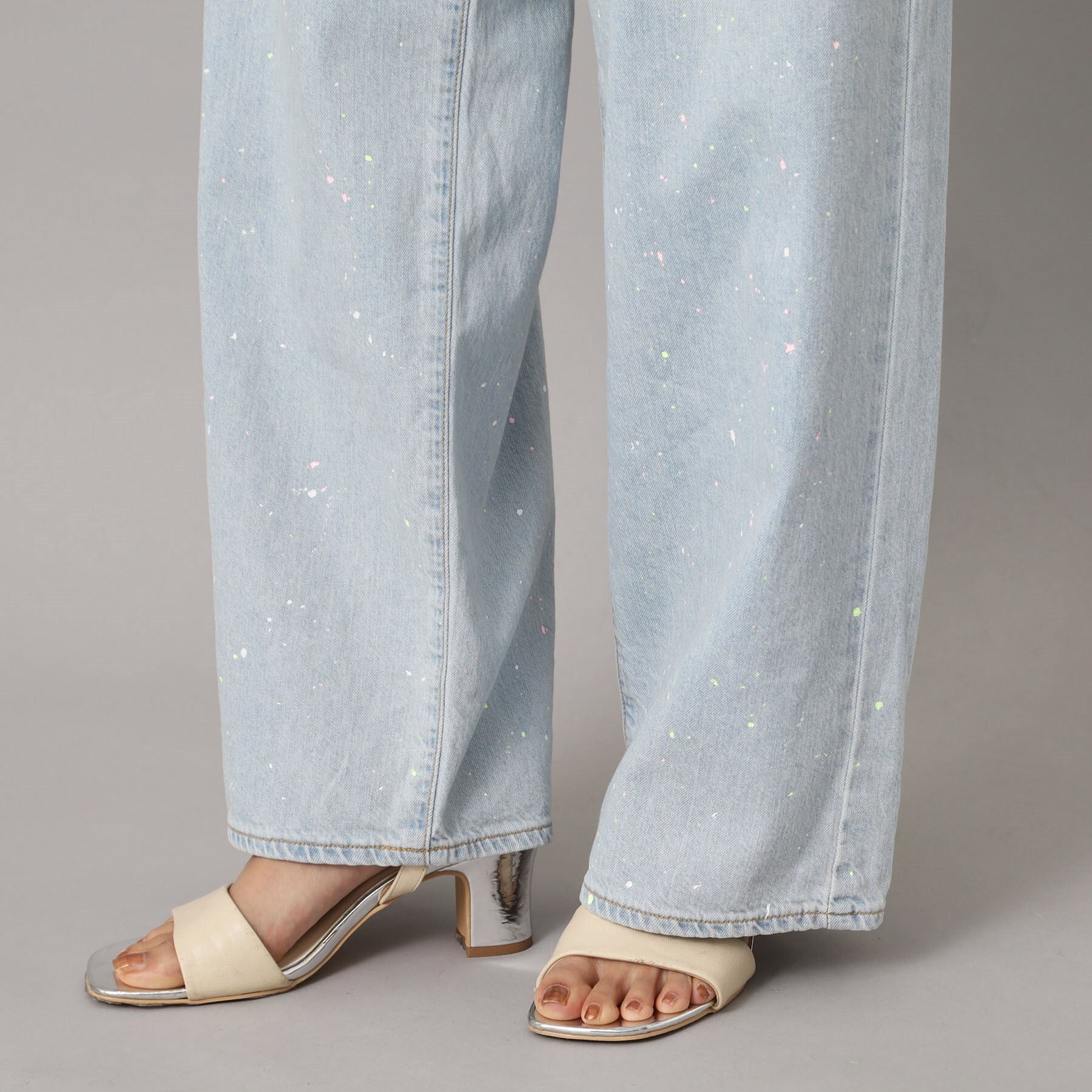ドレステリア DRESSTERIOR NEEDBY heritage（ニードバイヘリテージ）KOH ペイントパンツ （ブルー(091)） ブルー(091)