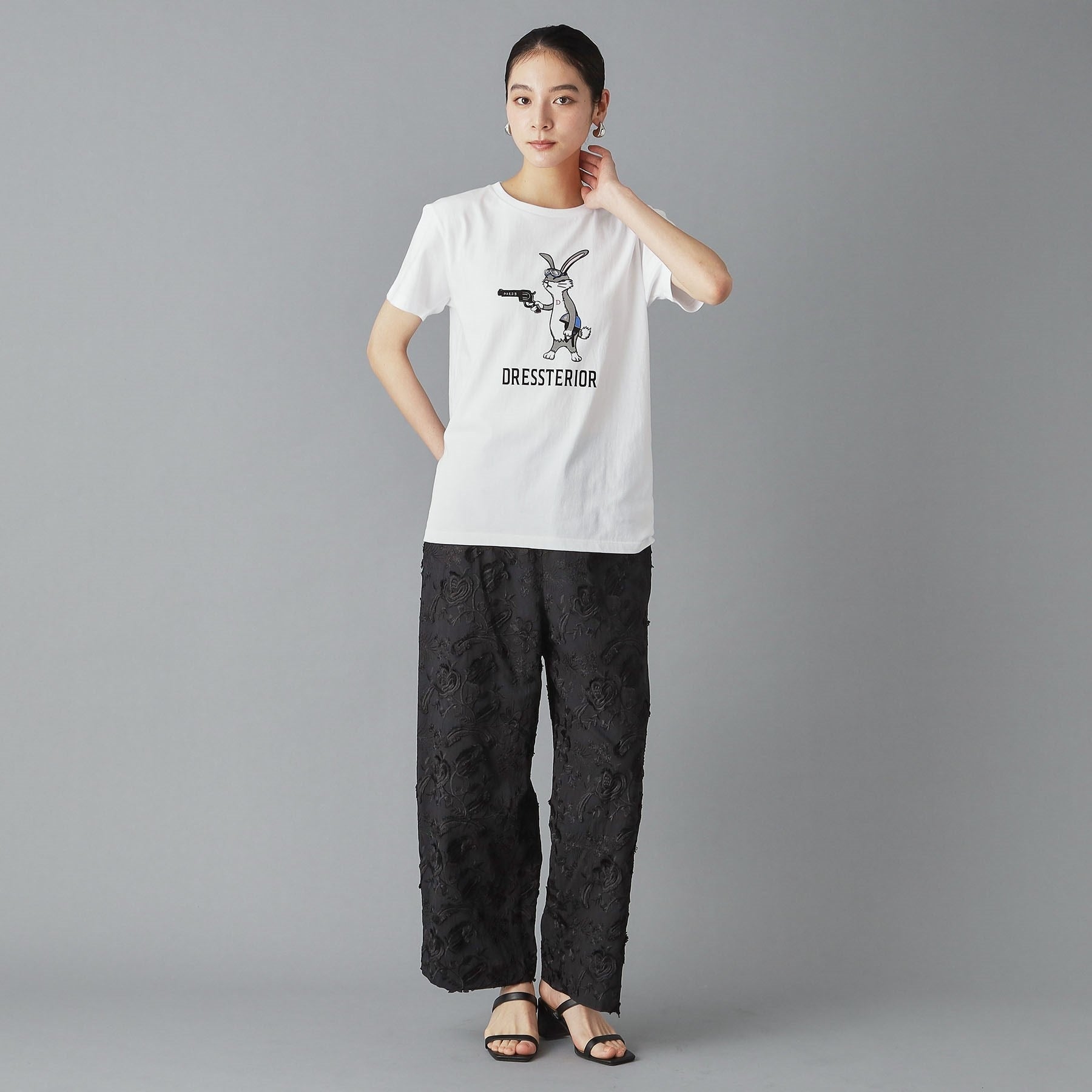 ドレステリア DRESSTERIOR ルクア＆EC限定T （ホワイト(001)） ホワイト(001)