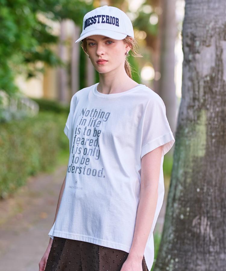 ドレステリア DRESSTERIOR 箔PTドルマンスリーブロゴTシャツ （イエロー(031)） イエロー(031)