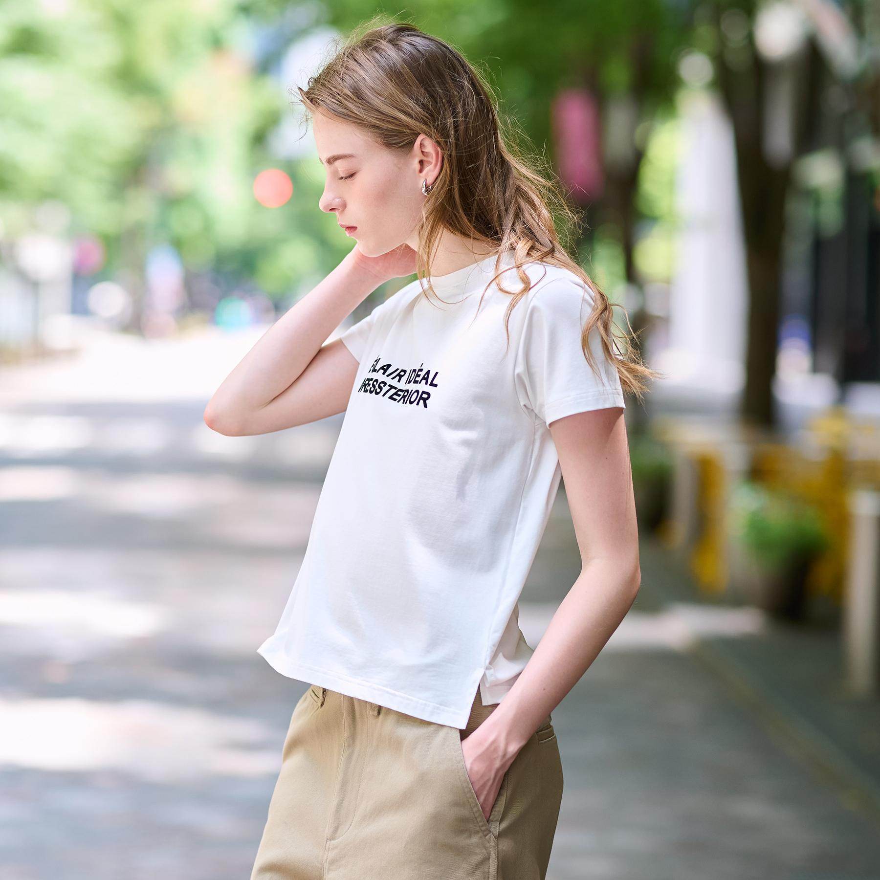 ドレステリア DRESSTERIOR クリア天竺ロゴTシャツ （オフホワイト(003)） オフホワイト(003)