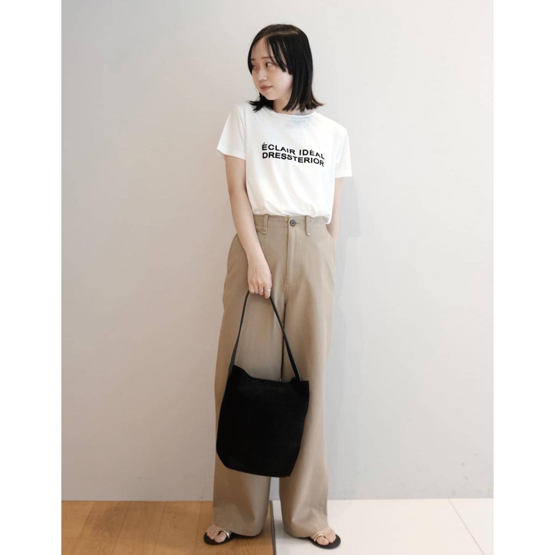 ドレステリア DRESSTERIOR クリア天竺ロゴTシャツ （オフホワイト(003)） オフホワイト(003)