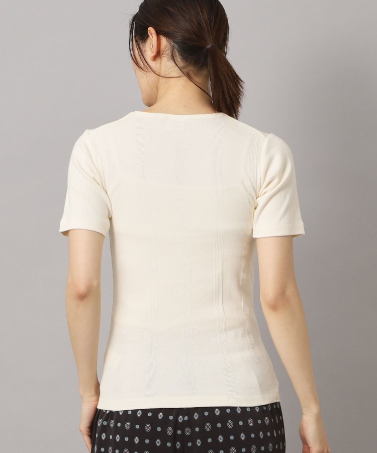 ドレステリア DRESSTERIOR Robert．P．Miller（ロベルト・ピー・ミラー）パネルリブクルーネックTシャツ （ブラック(019)） ブラック(019)