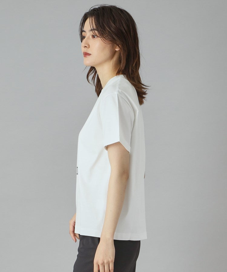 ドレステリア DRESSTERIOR アイスクリアコットンキャットTシャツ （ホワイト(001)） ホワイト(001)