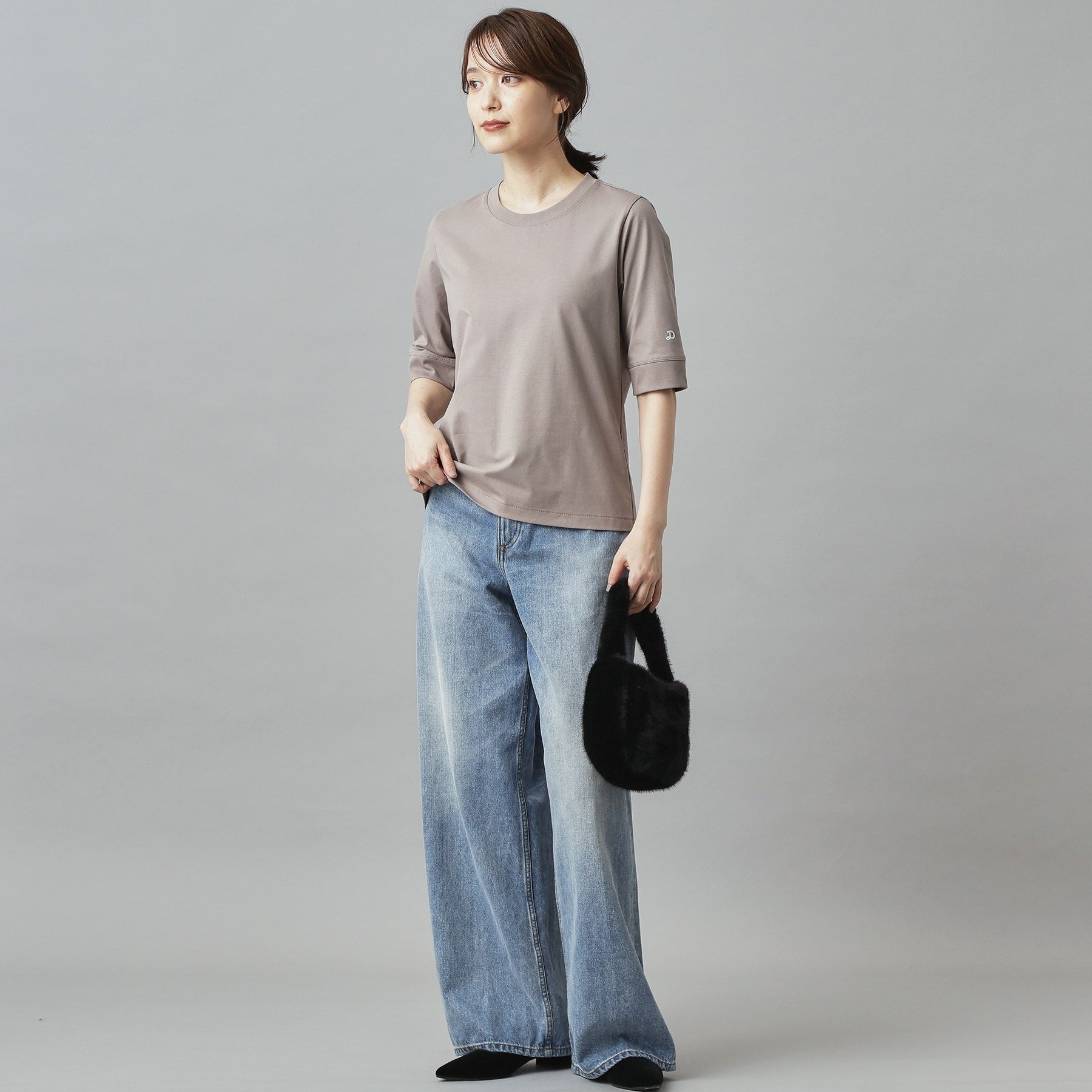 ドレステリア DRESSTERIOR バックブリーズテック五分丈Tシャツ （ホワイト(001)） ホワイト(001)