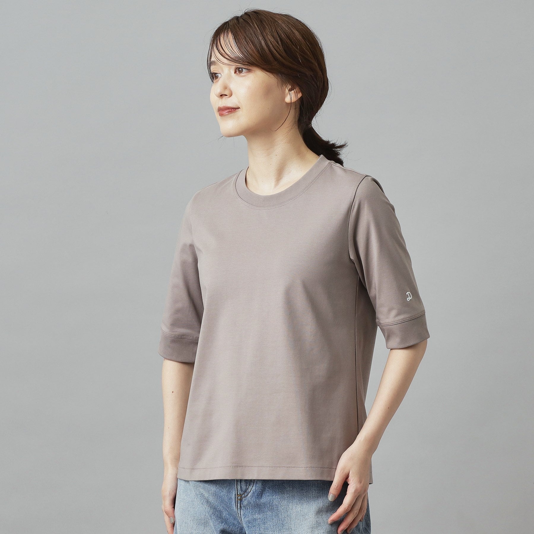 ドレステリア DRESSTERIOR バックブリーズテック五分丈Tシャツ （ホワイト(001)） ホワイト(001)