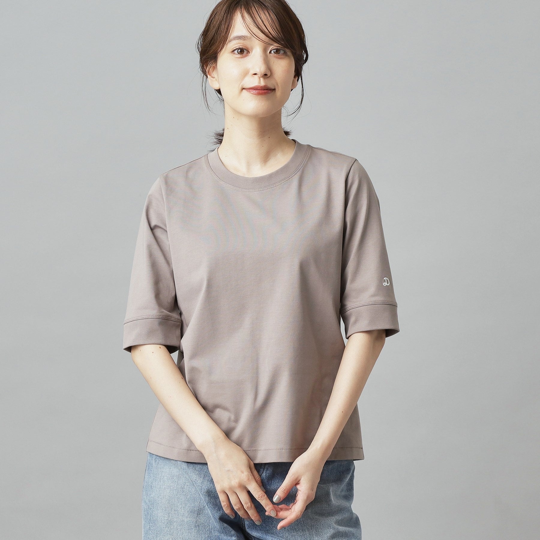 ドレステリア DRESSTERIOR バックブリーズテック五分丈Tシャツ （ホワイト(001)） ホワイト(001)