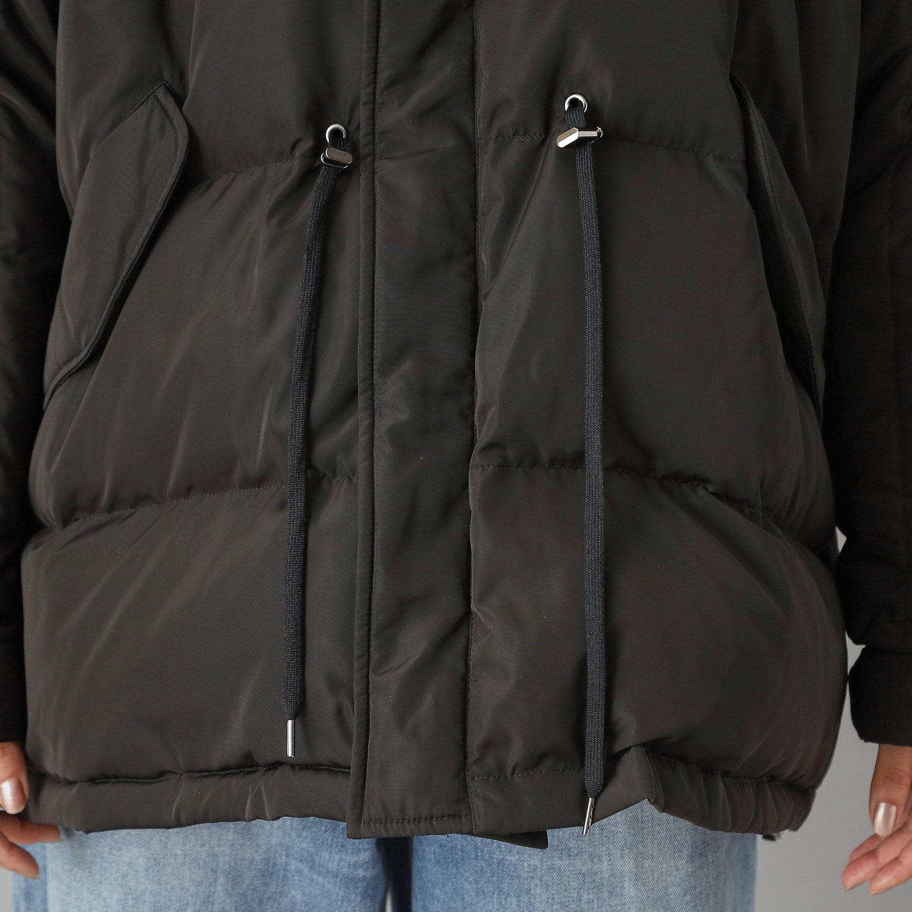 ドレステリア DRESSTERIOR VACHEMENT（ヴァシュモン） ハイカウントタフタ ダウンジャケット （ブラック(019)） ブラック(019)