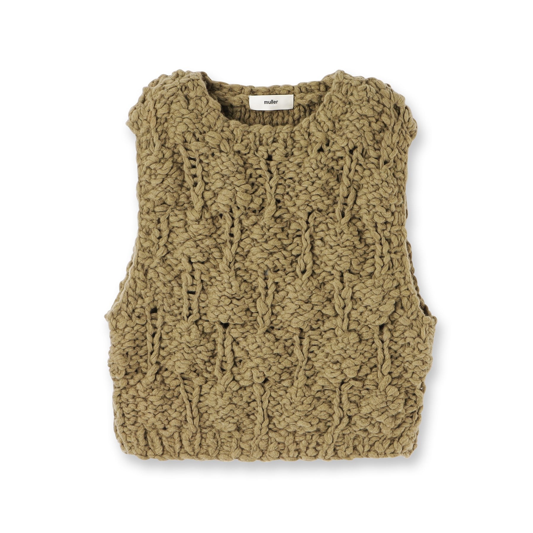 ドレステリア DRESSTERIOR muller of yoshiokubo（ミュラーオブヨシオクボ）BUMPY VEST （グリーン(022)） グリーン(022)