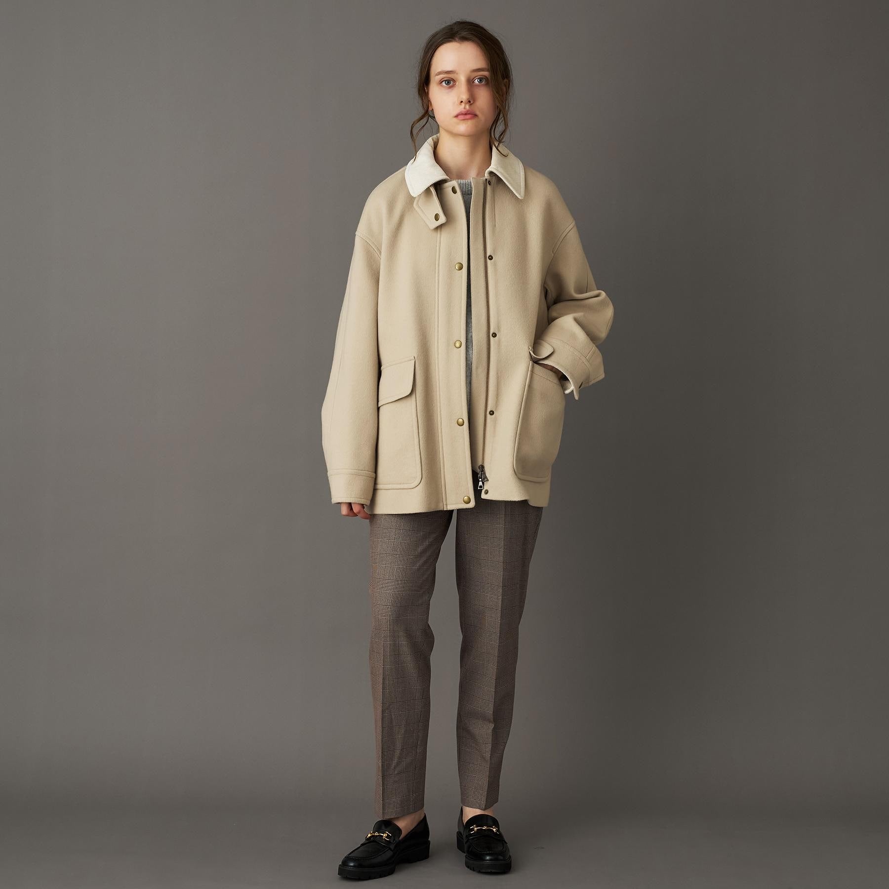 ドレステリア DRESSTERIOR ウールハンティングブルゾン （ブラック(019)） ブラック(019)