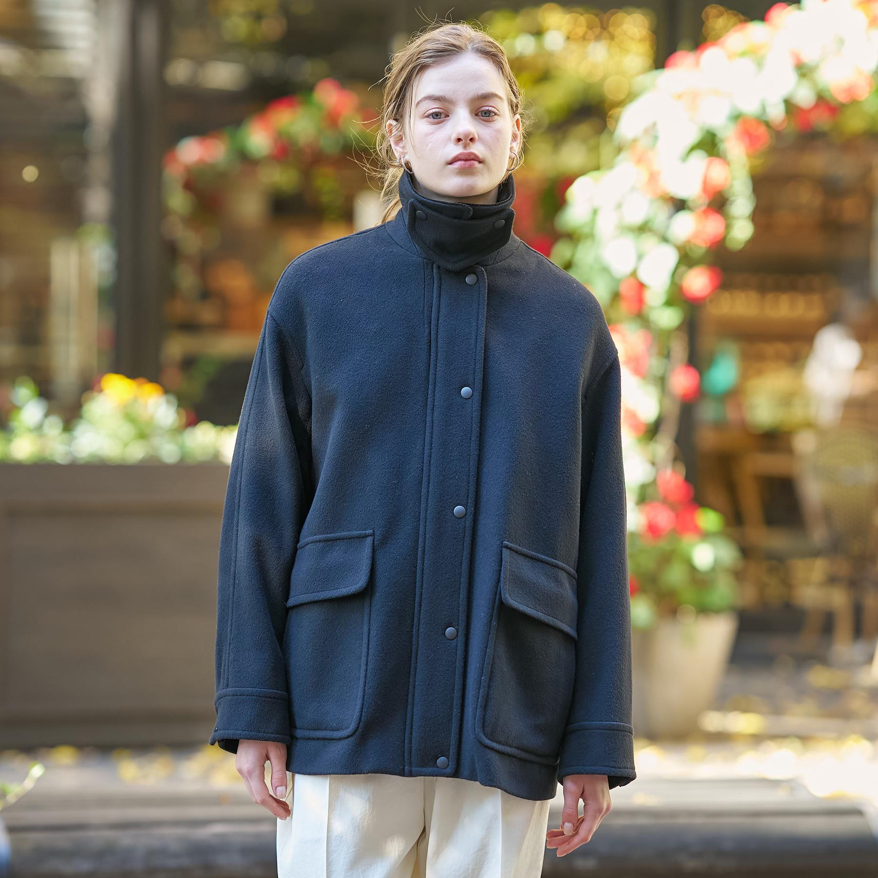 ドレステリア DRESSTERIOR ウールハンティングブルゾン （ブラック(019)） ブラック(019)