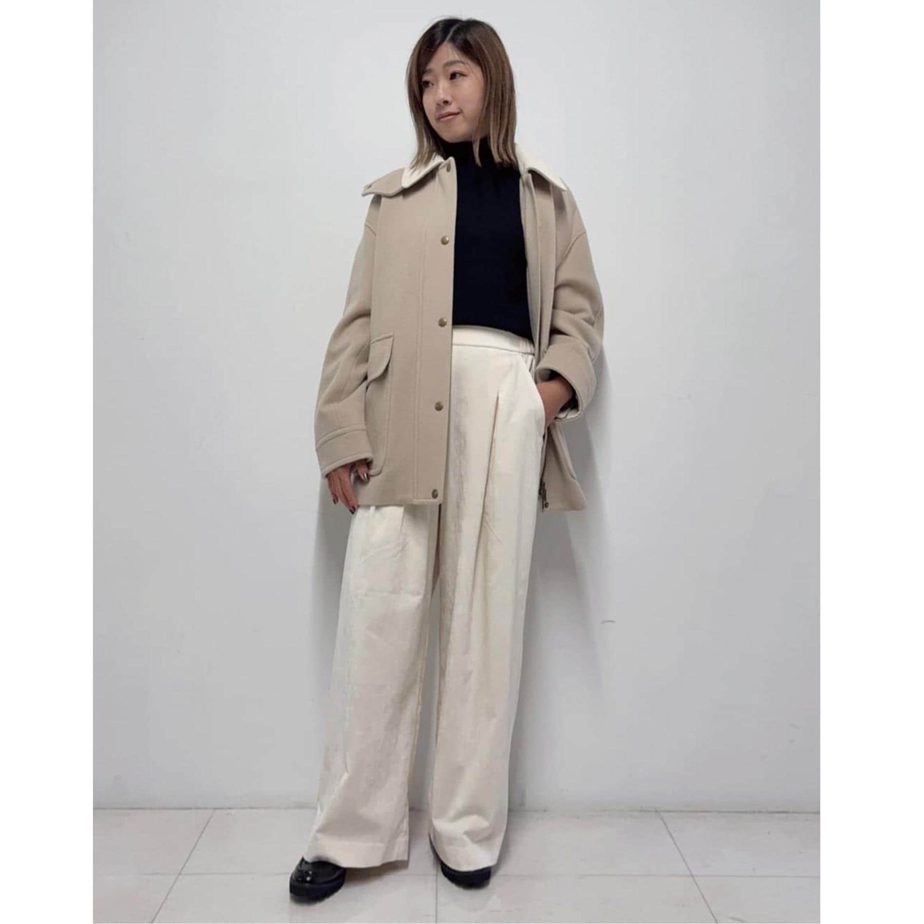 ドレステリア DRESSTERIOR ウールハンティングブルゾン （ブラック(019)） ブラック(019)