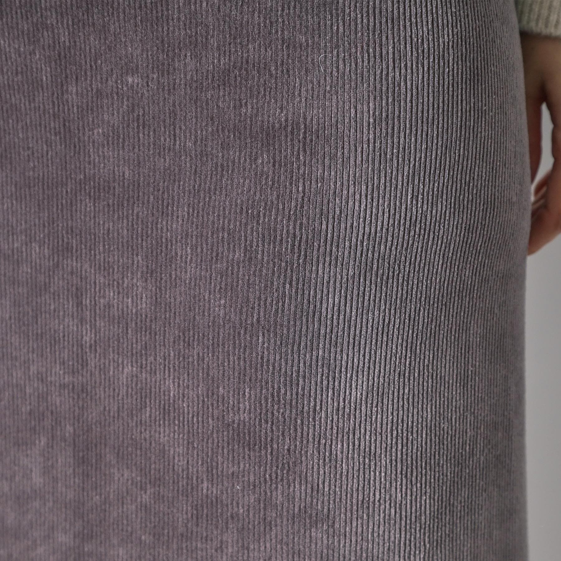 ドレステリア DRESSTERIOR コーデュロイジャージタイトスカート （ライトグレー(011)） ライトグレー(011)