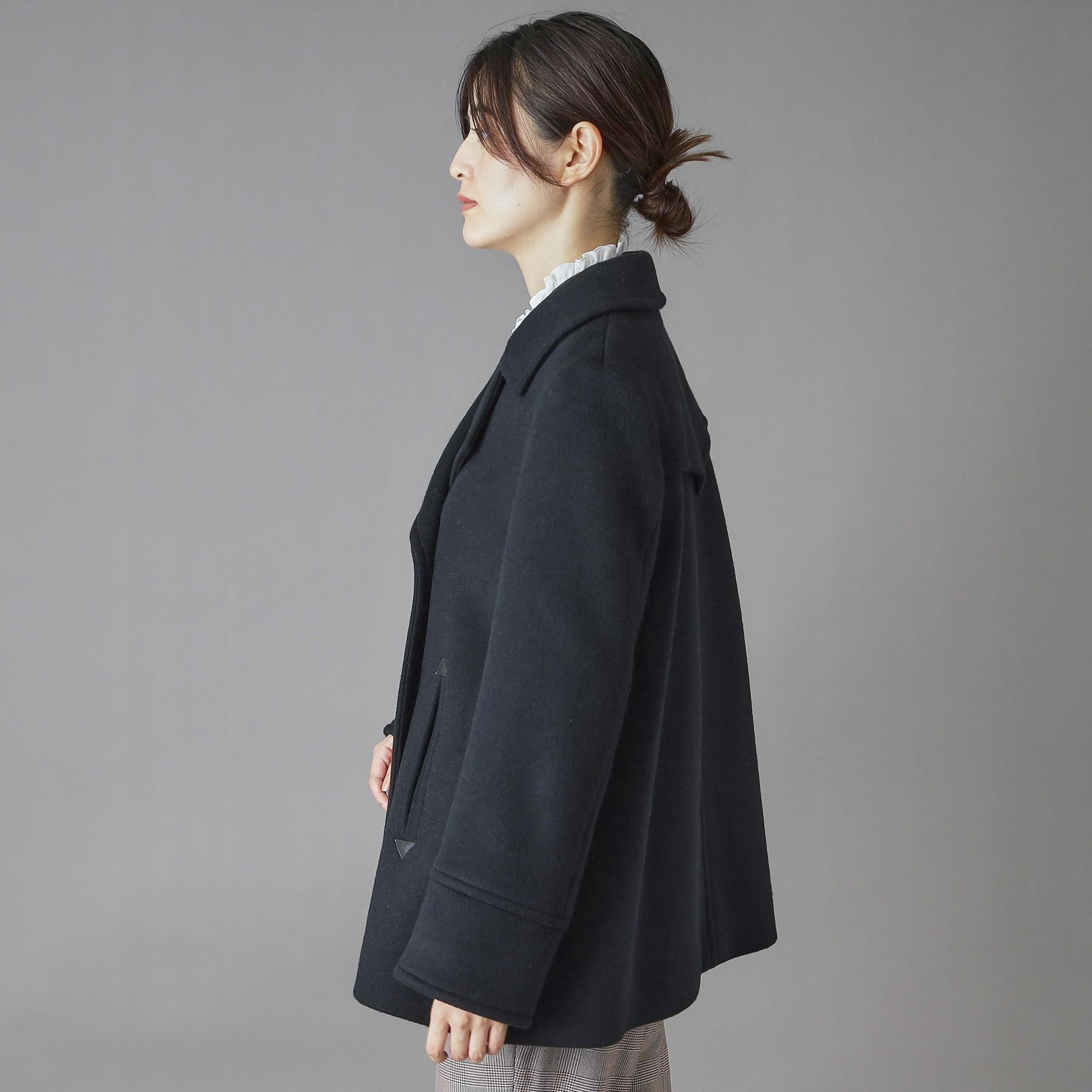 ドレステリア DRESSTERIOR Super140‘sAラインPコート （ベージュ(052)） ベージュ(052)