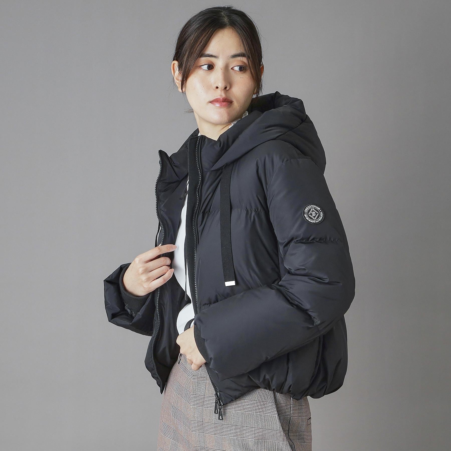 ドレステリア DRESSTERIOR フーデッドショートダウン （ブラック(019)） ブラック(019)