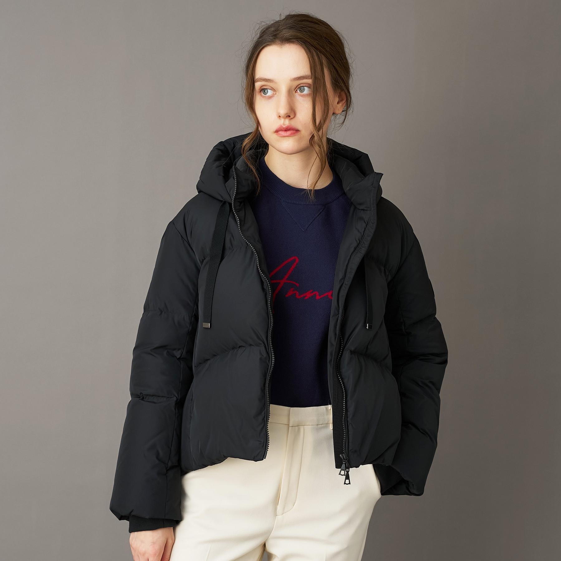 ドレステリア DRESSTERIOR フーデッドショートダウン （ブラック(019)） ブラック(019)