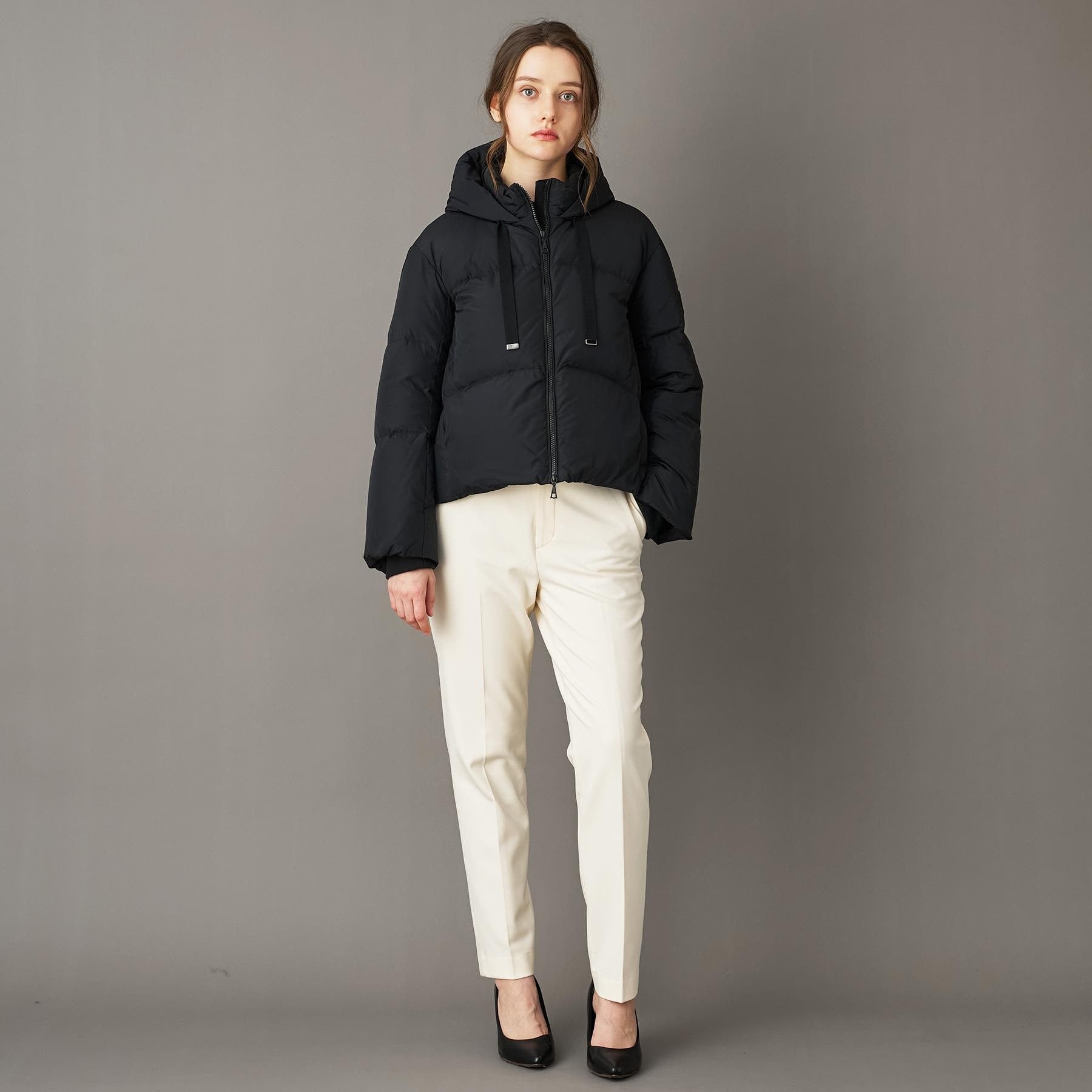 ドレステリア DRESSTERIOR フーデッドショートダウン （ブラック(019)） ブラック(019)