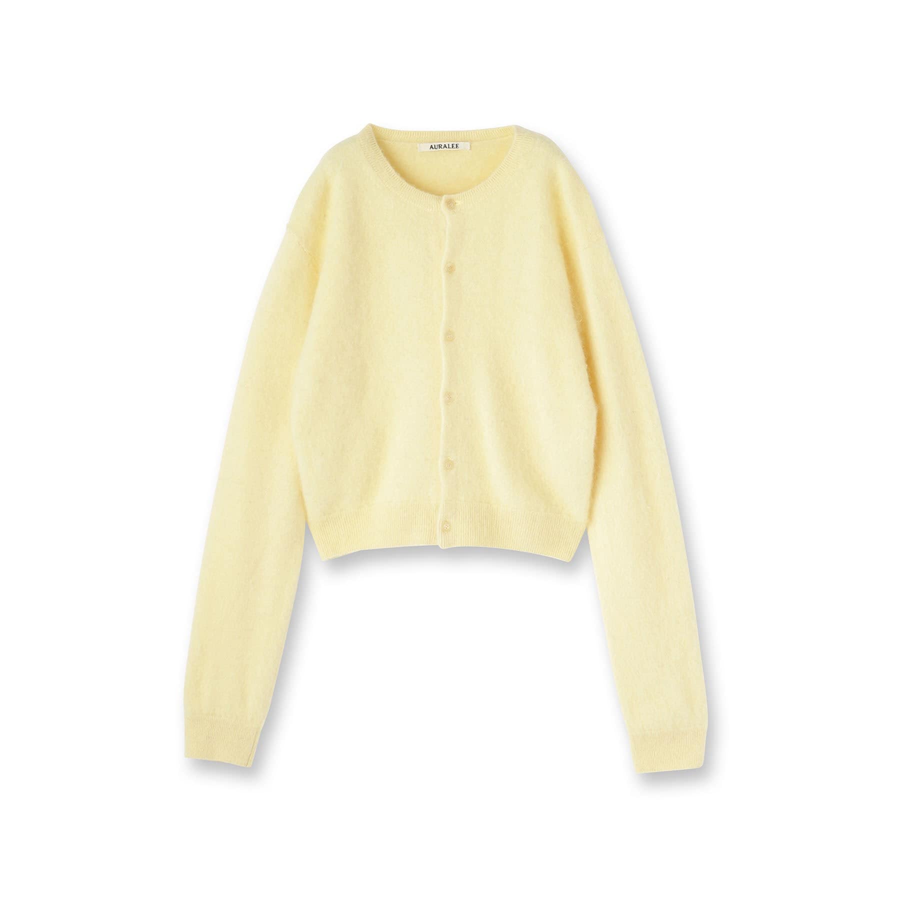 ドレステリア DRESSTERIOR ◆AURALEE（オーラリー）GARMENTーDYED BABY ALPACA FUR KNIT （オフホワイト(003)） オフホワイト(003)