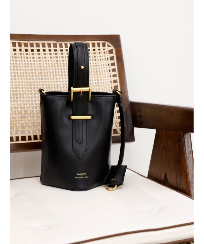 BELTED BUCKET BAG SMALL （モノトーン） モノトーン